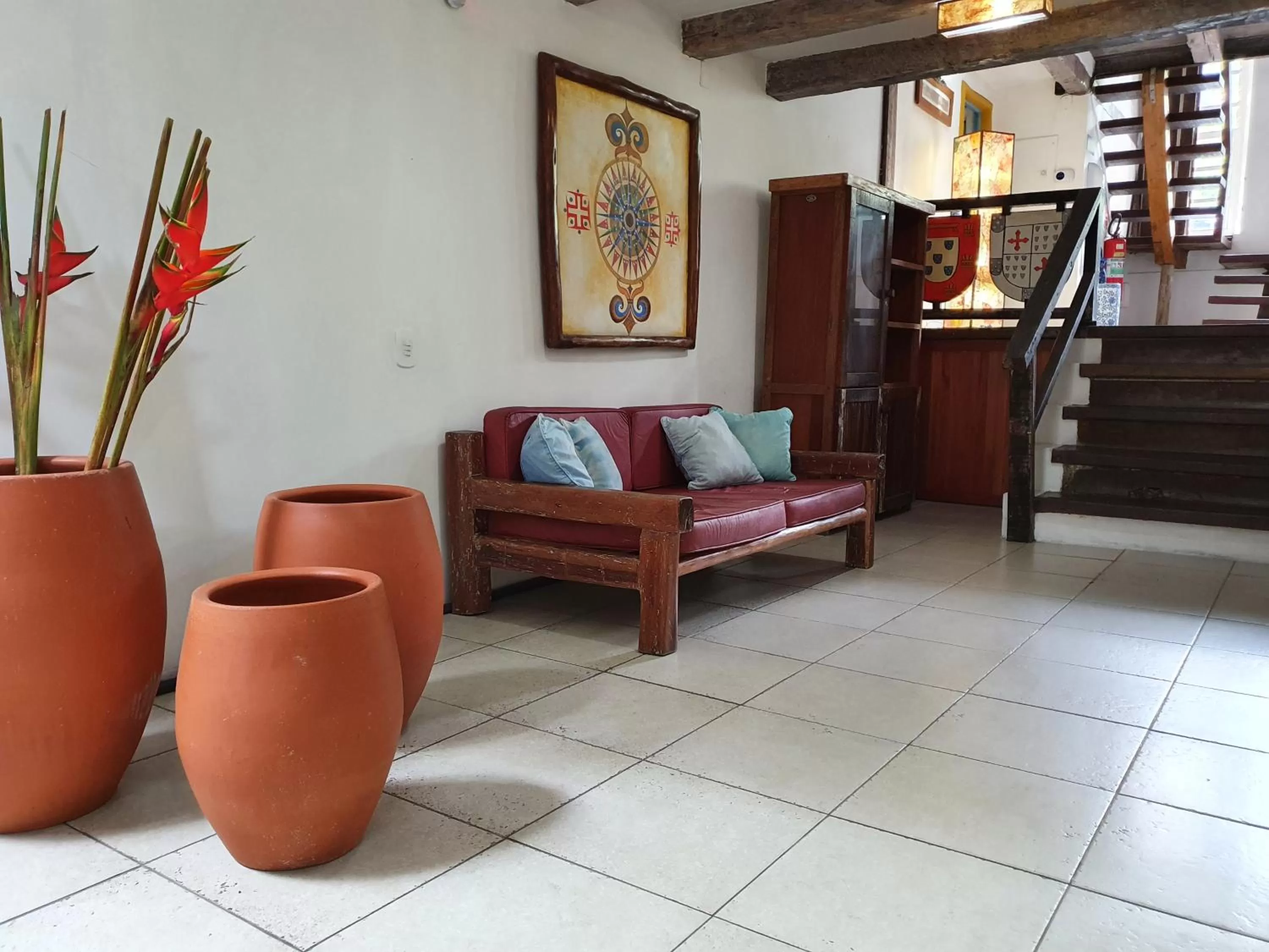 Lobby or reception in Hotel Estalagem Porto Seguro