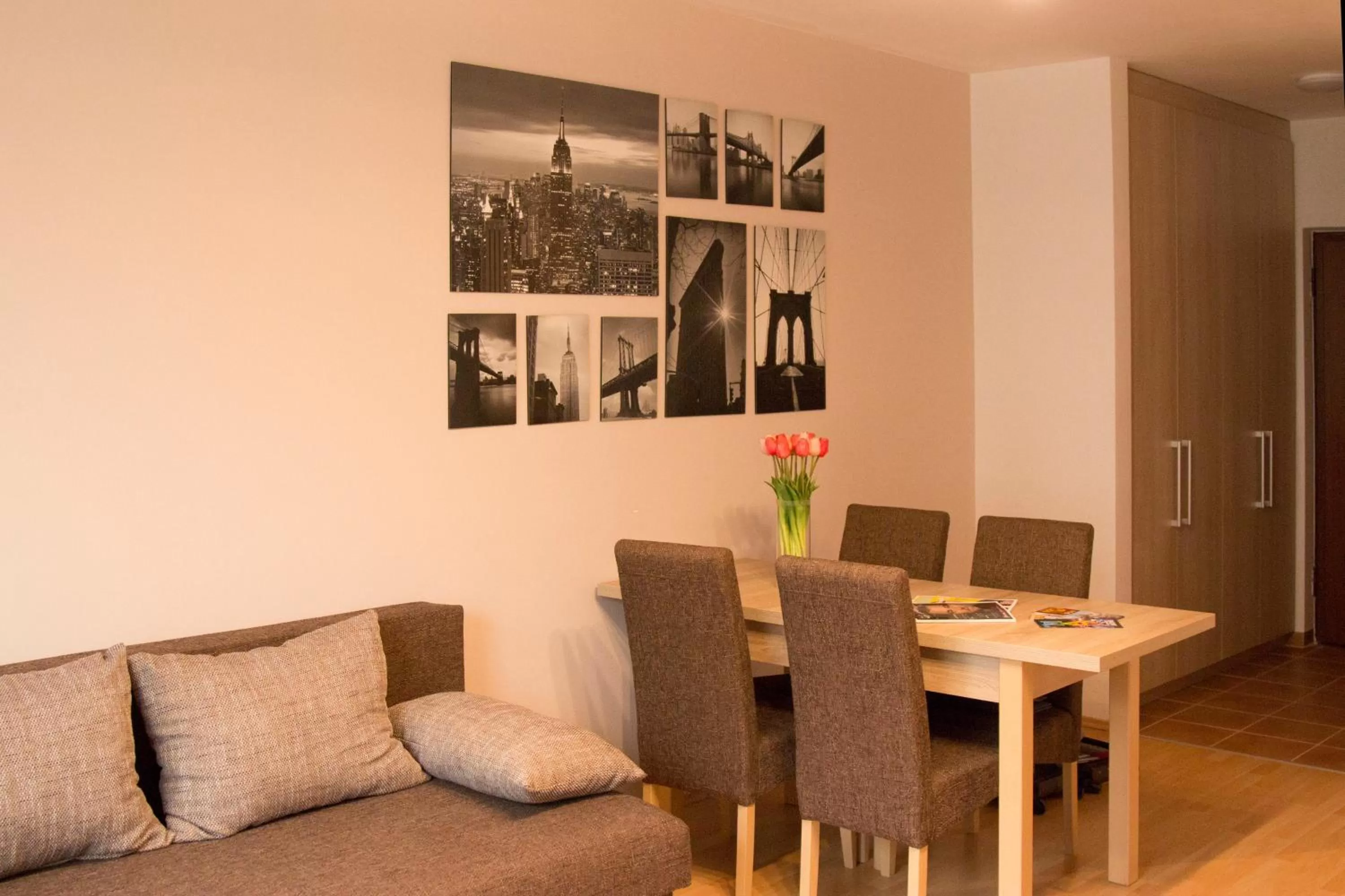 Living room in Keleti Aparthotel