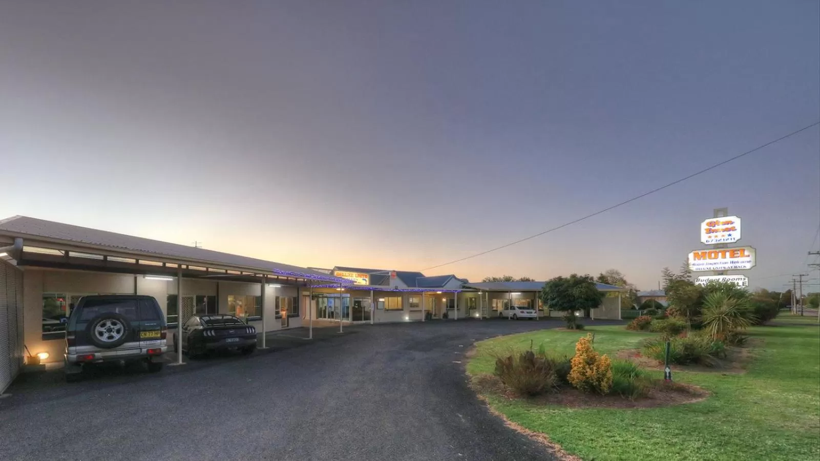 Property building in Glen Innes Motel