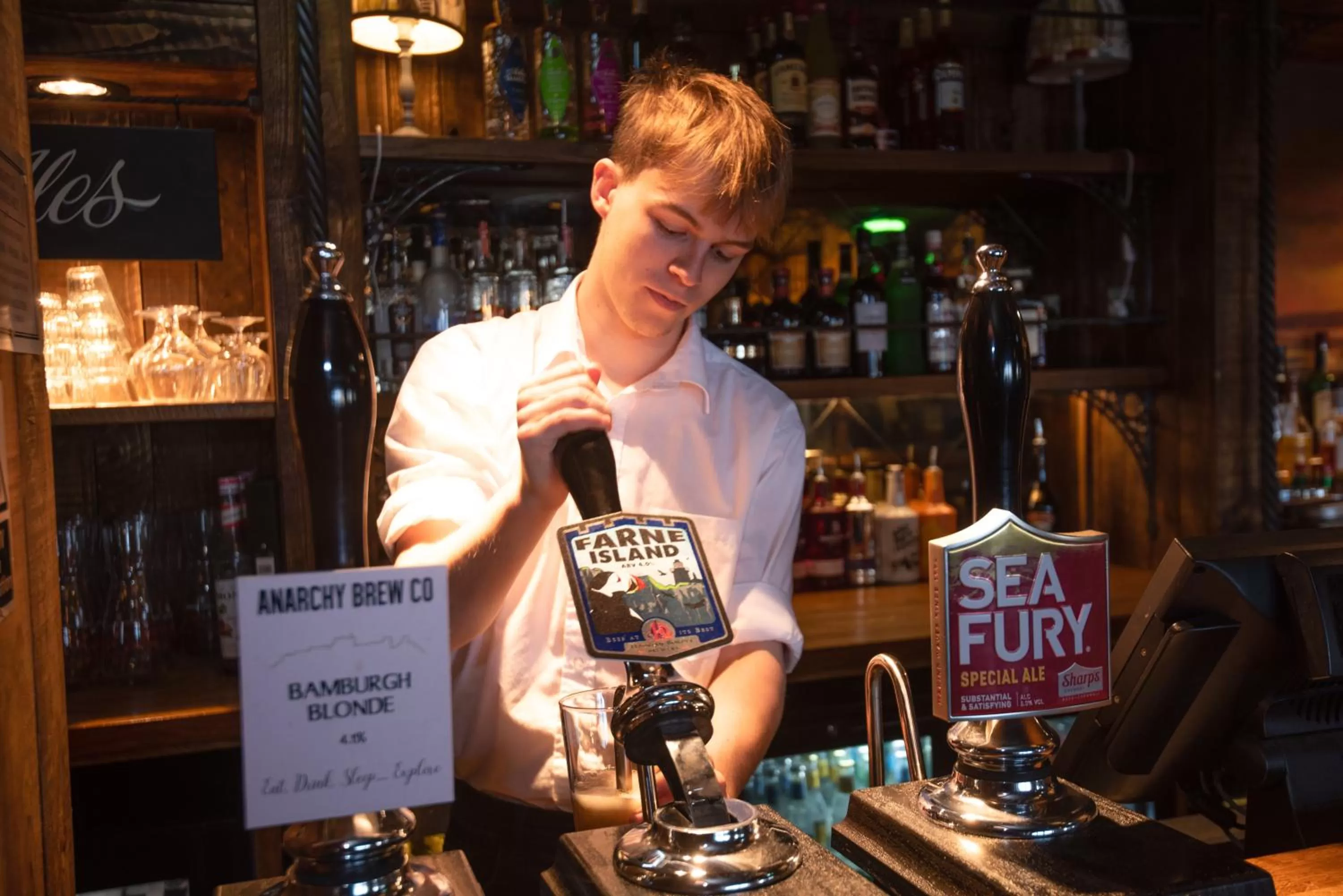 Lounge or bar in The Bamburgh Castle Inn - The Inn Collection Group