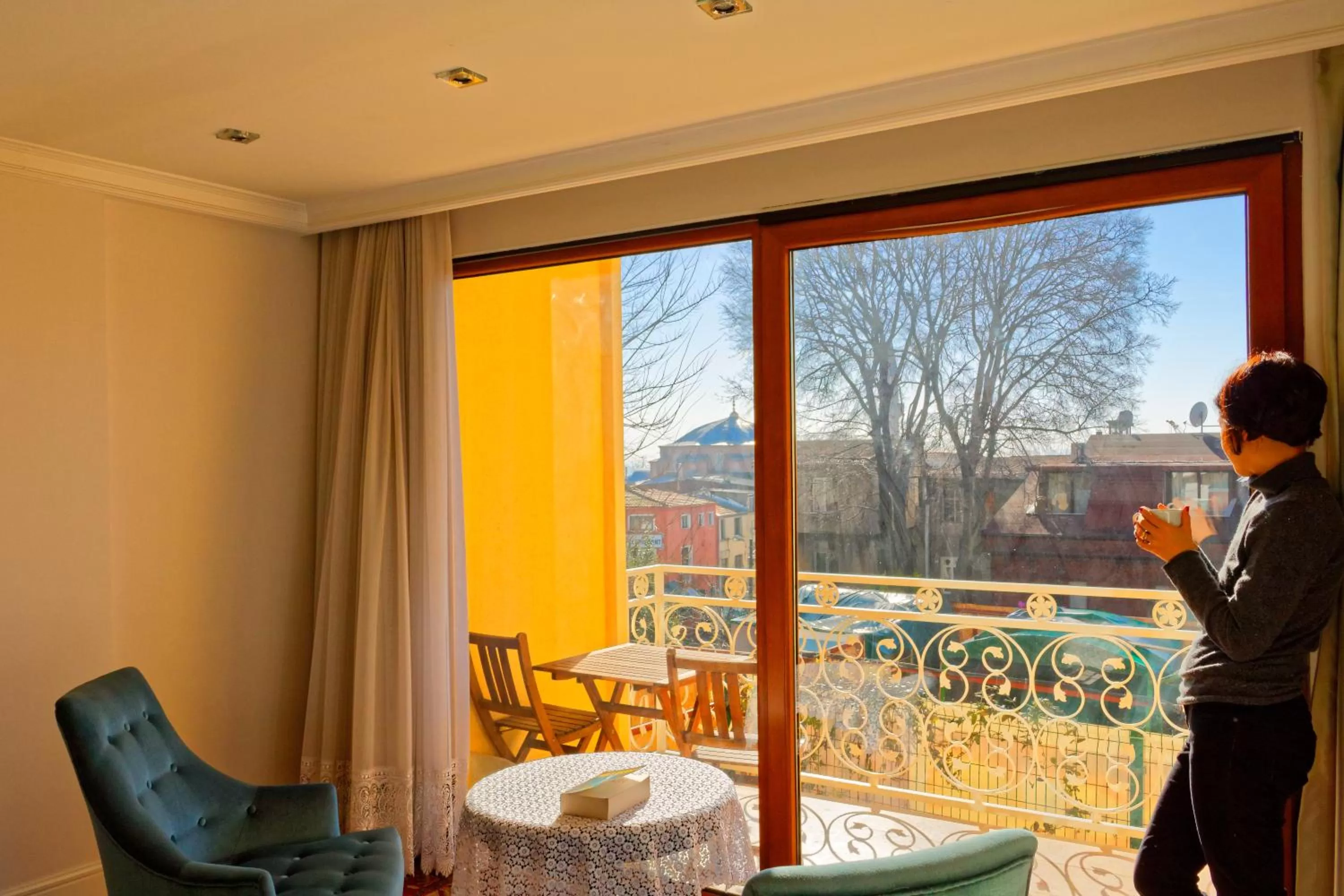 Balcony/Terrace in Ada Hotel Istanbul