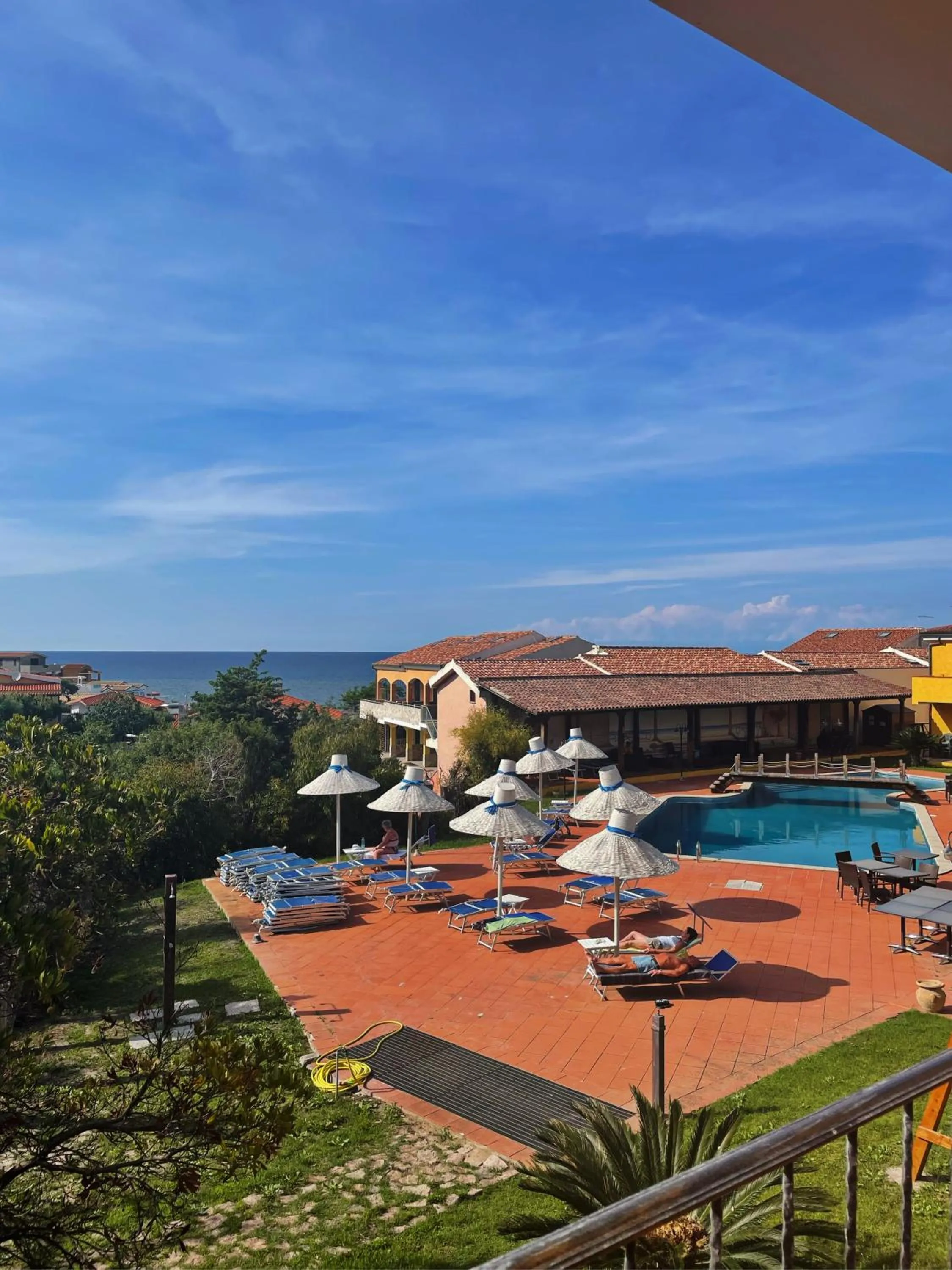 Swimming pool in Hotel La Ciaccia
