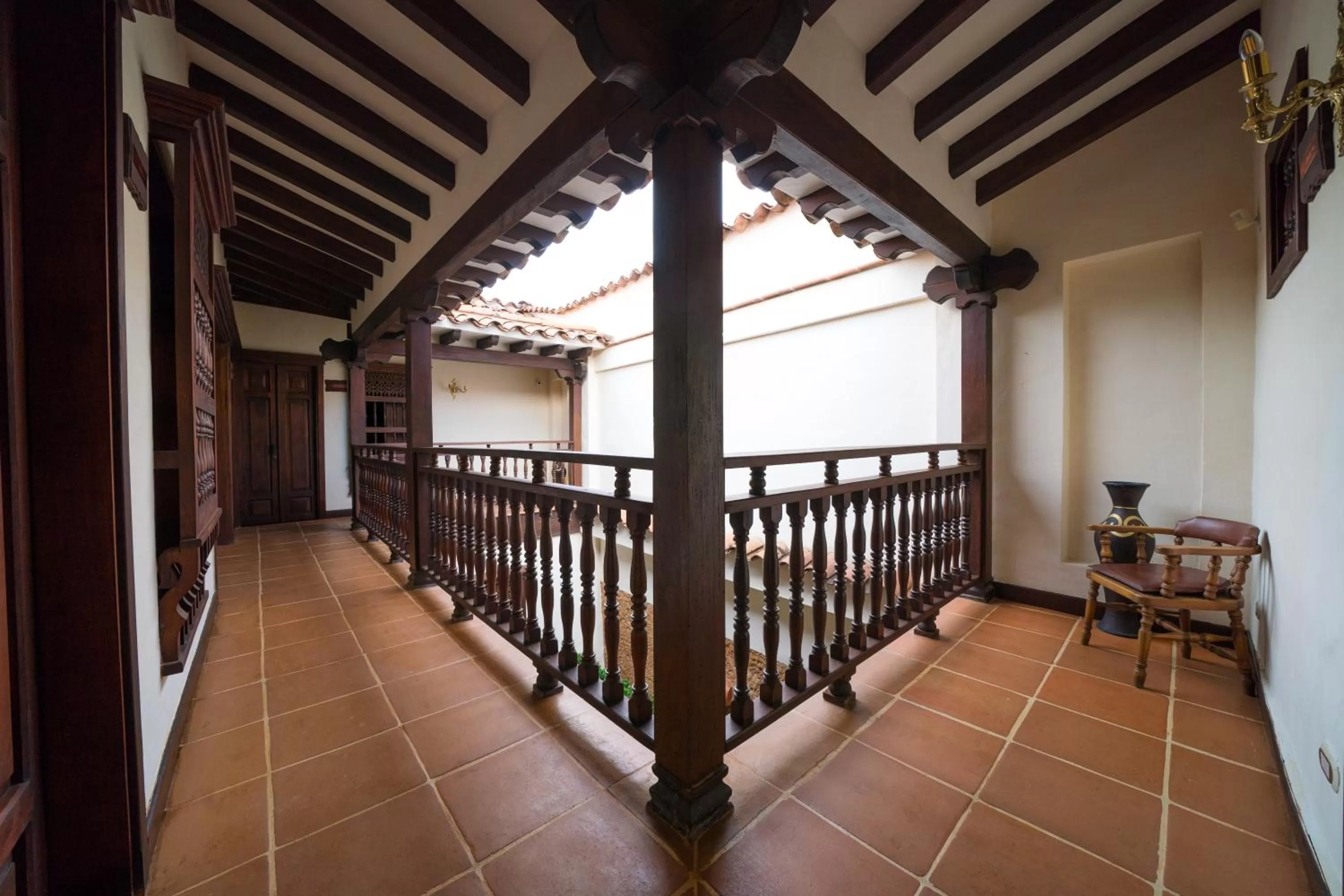 Balcony/Terrace in Nueva Granada Hotel Colonial -Centro Histórico-