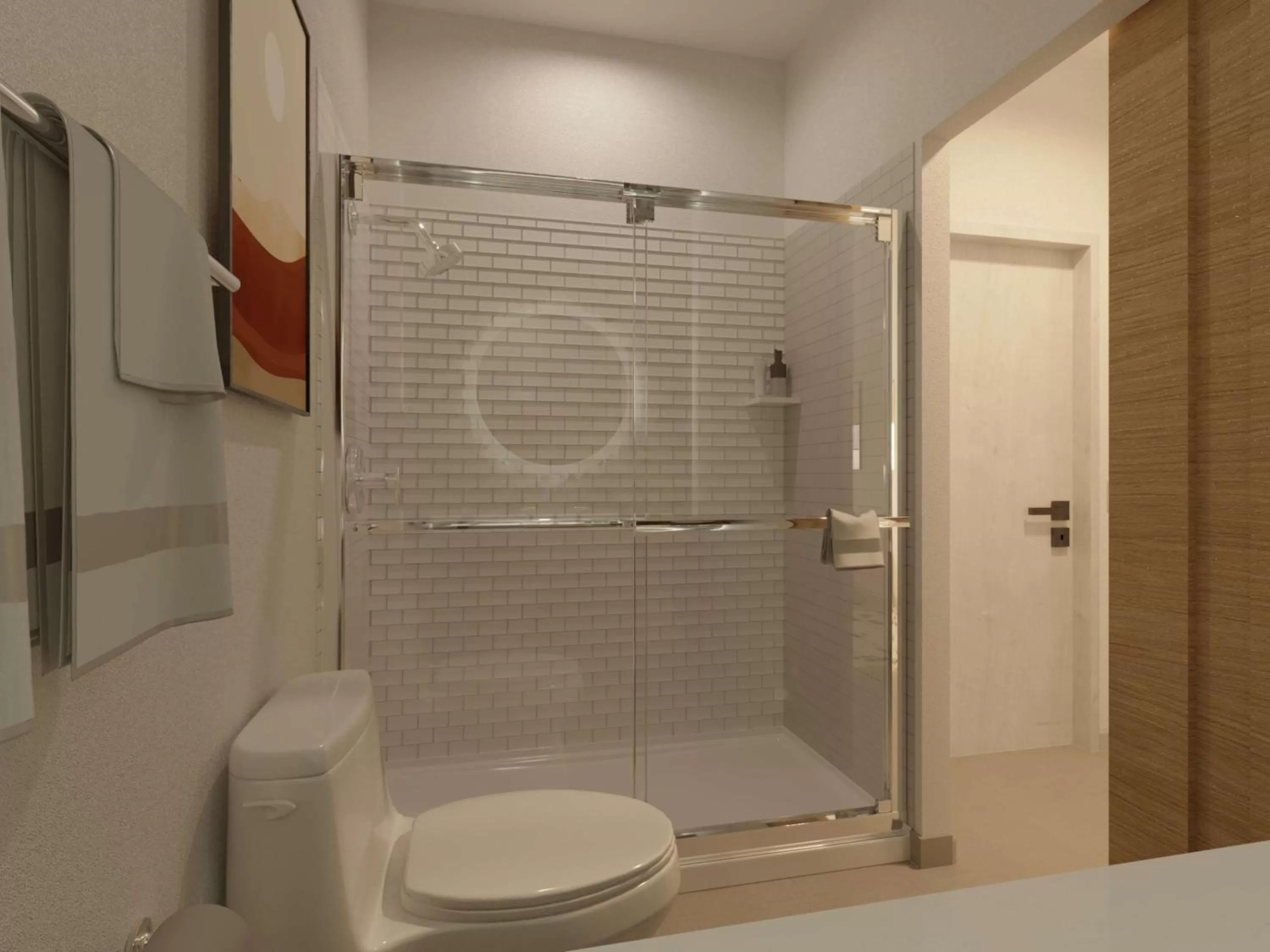 Bathroom in DoubleTree by Hilton Houston Westchase