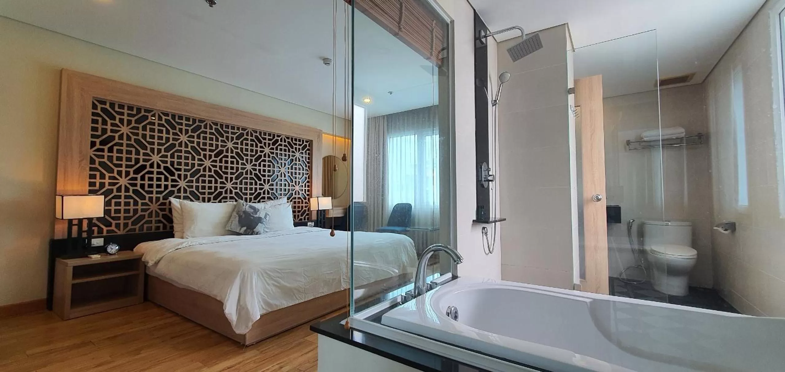 Photo of the whole room, Bathroom in Gemini Saigon LUXURY