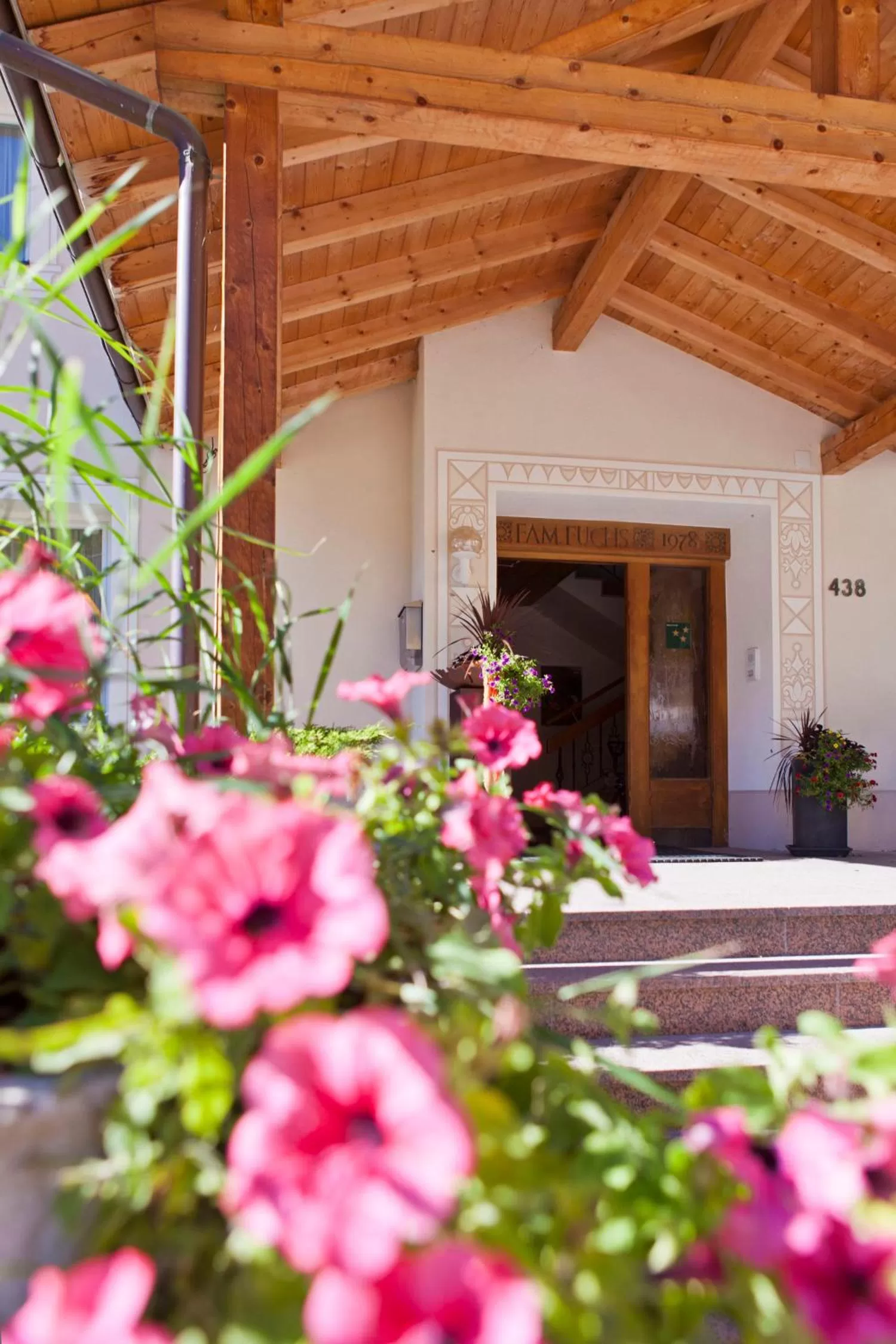 Facade/entrance in Pension Fuchs