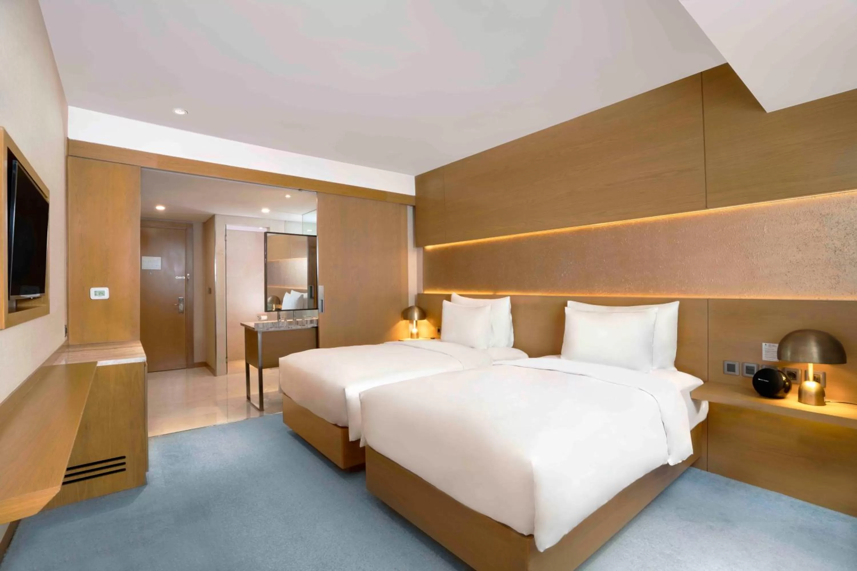 Bed in Vasa Hotel Surabaya
