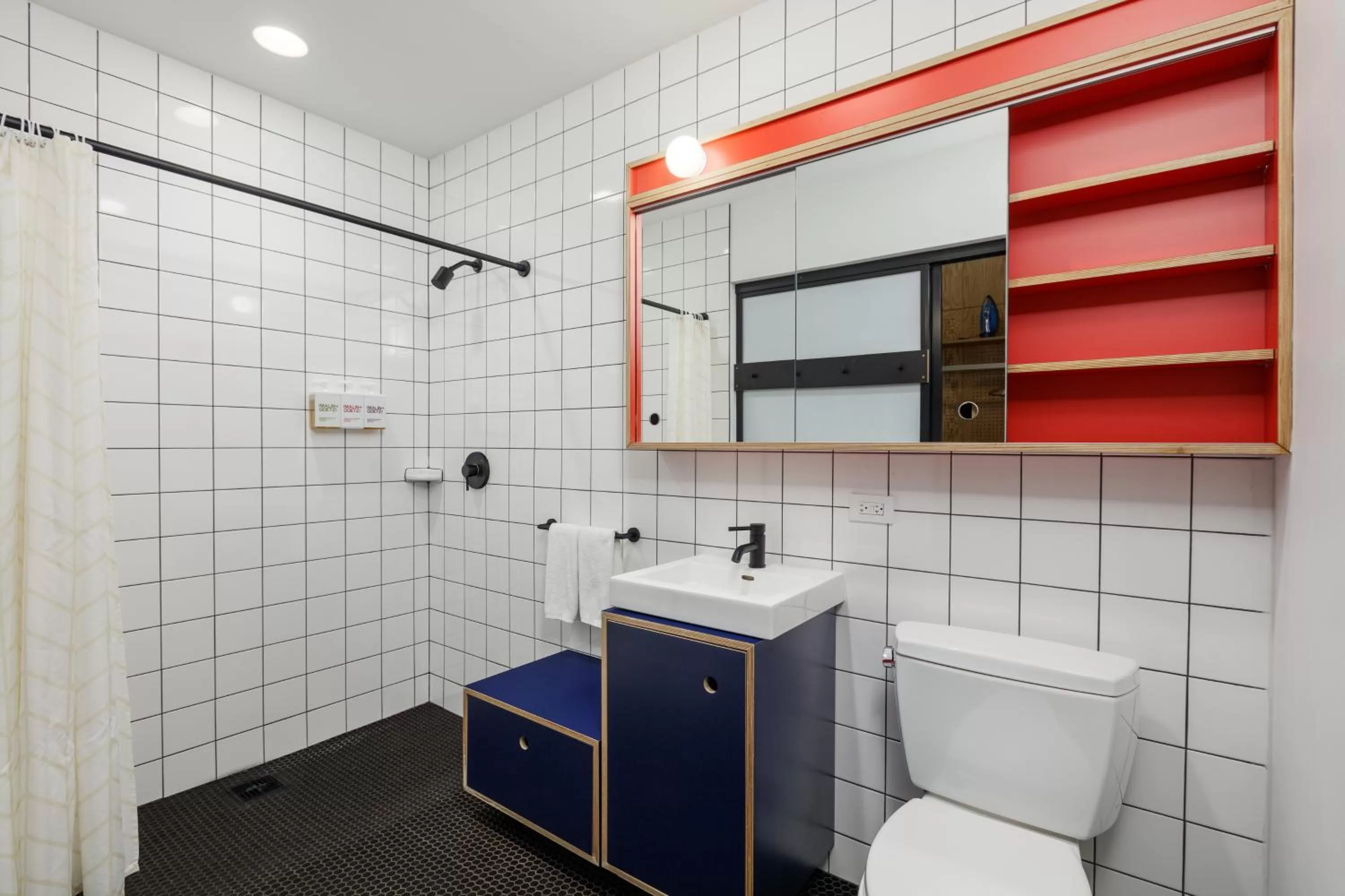 Bathroom in Placemakr Wall Street
