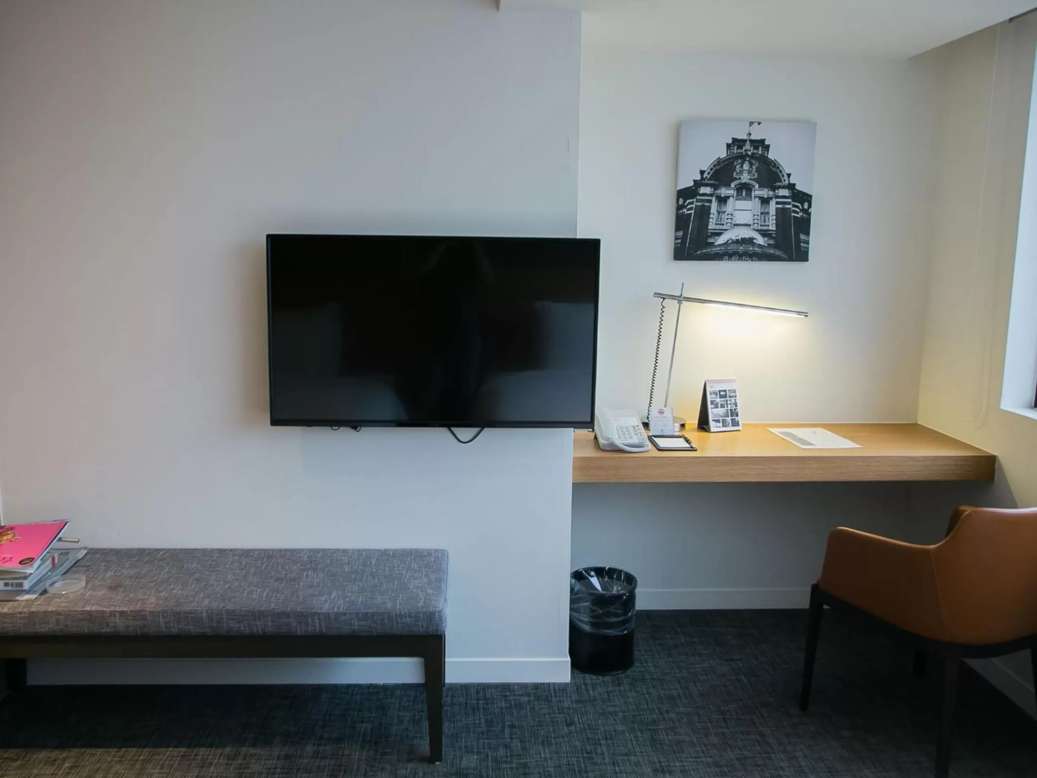 Decorative detail in Royal Inn Taipei Linsen - Huashan 1914 Creative Park