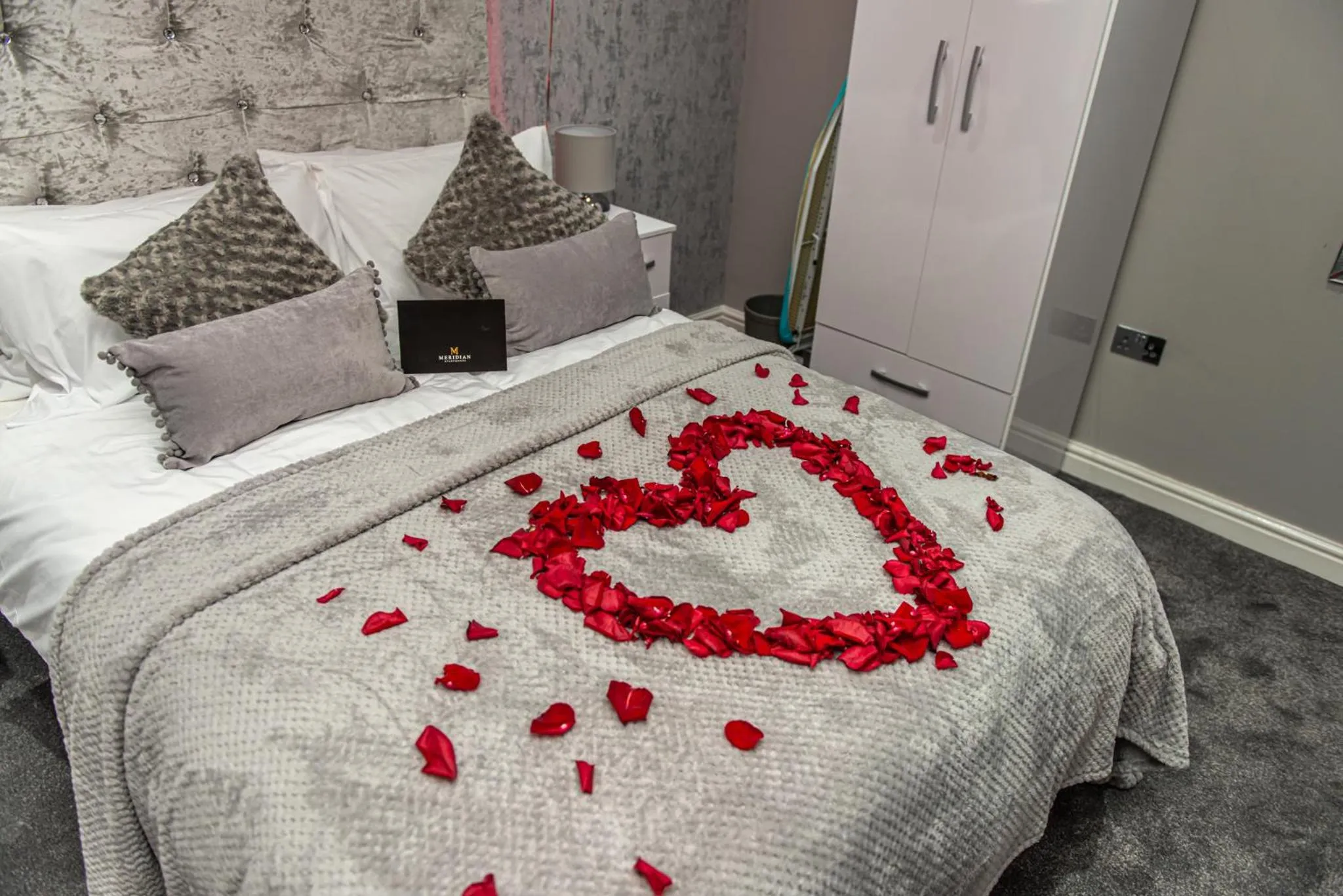 Bed in Meridian Serviced Apartments