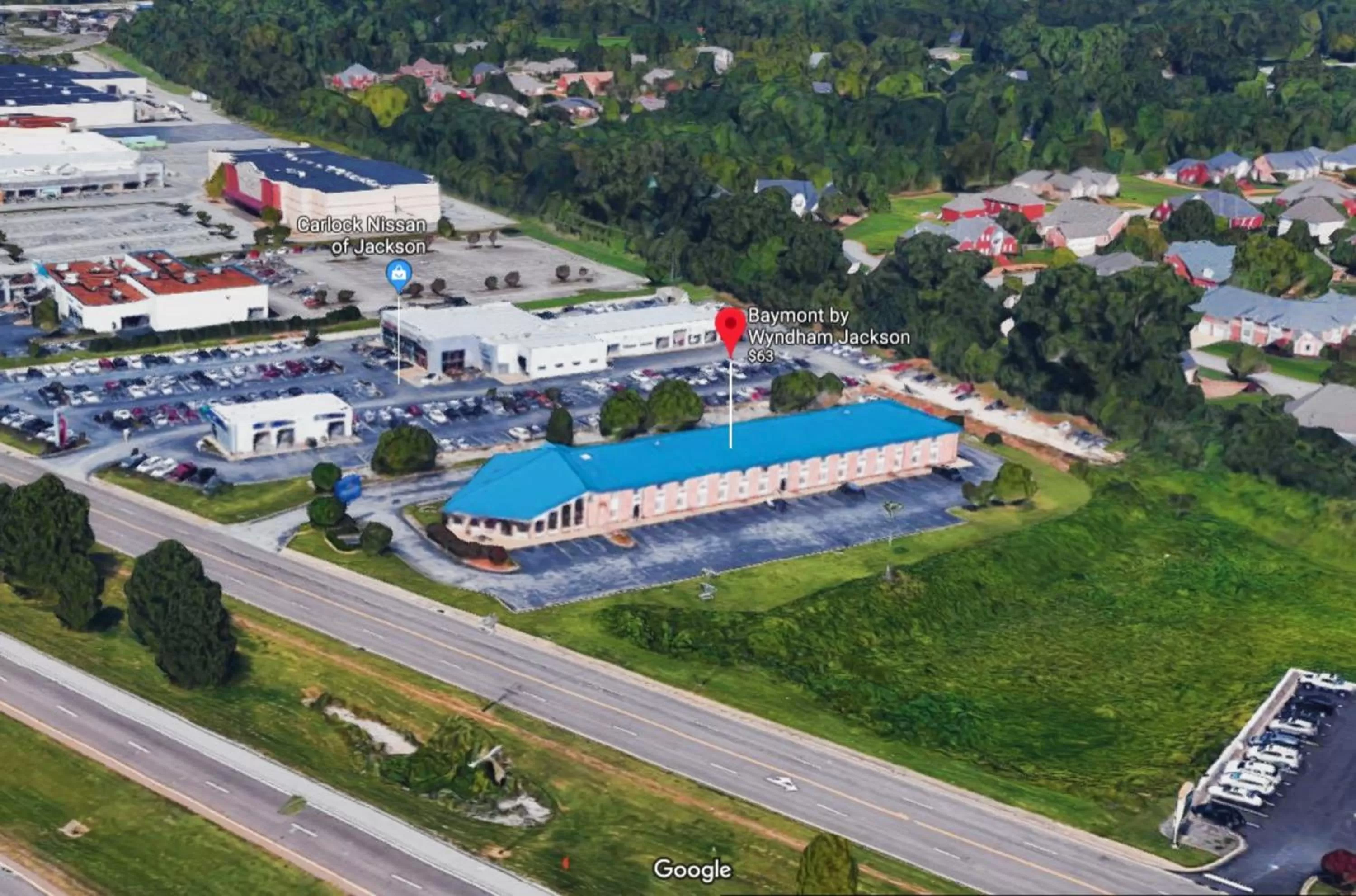 Property building in Baymont by Wyndham Jackson