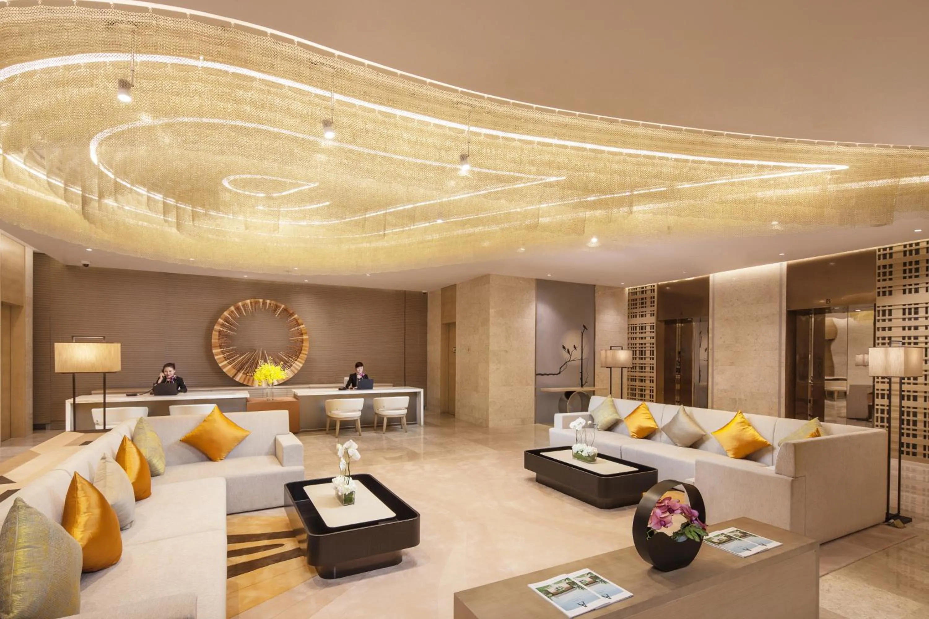 Lobby or reception in Ascott Raffles City Shenzhen