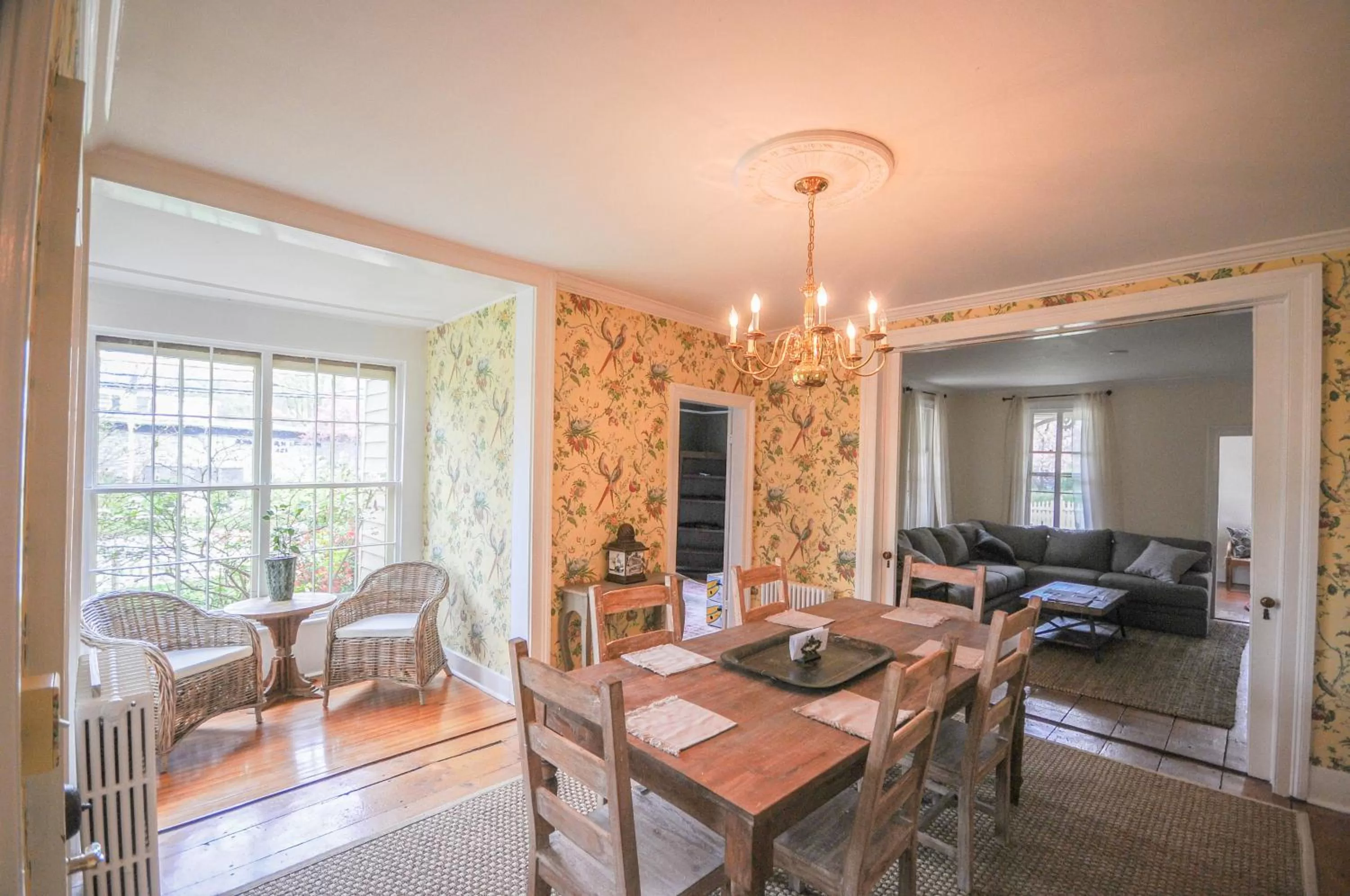 Dining area in The Gables of Rhinebeck