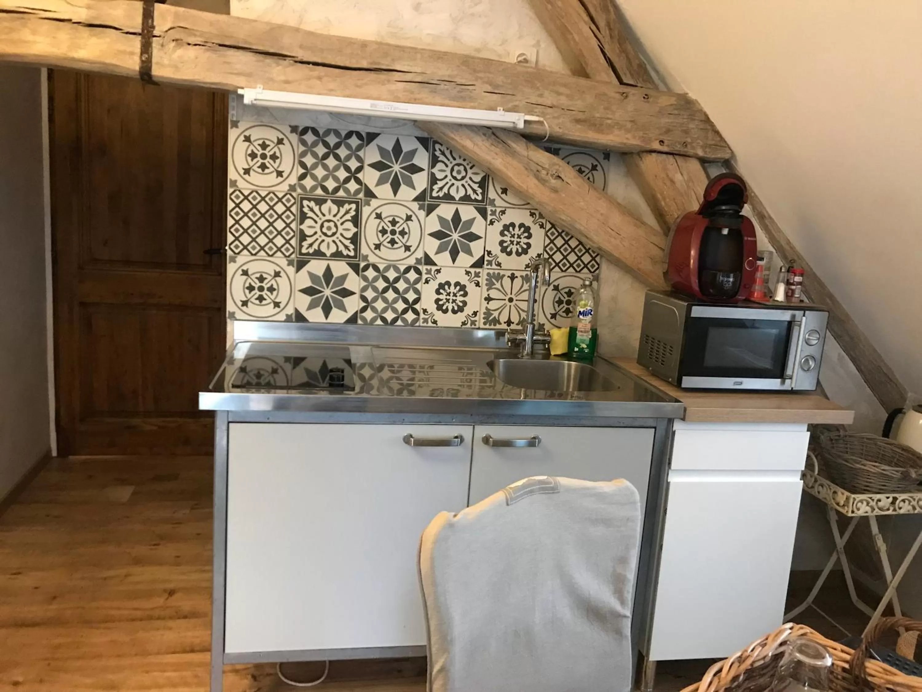 Kitchen or kitchenette in Aux Logis de la Solre