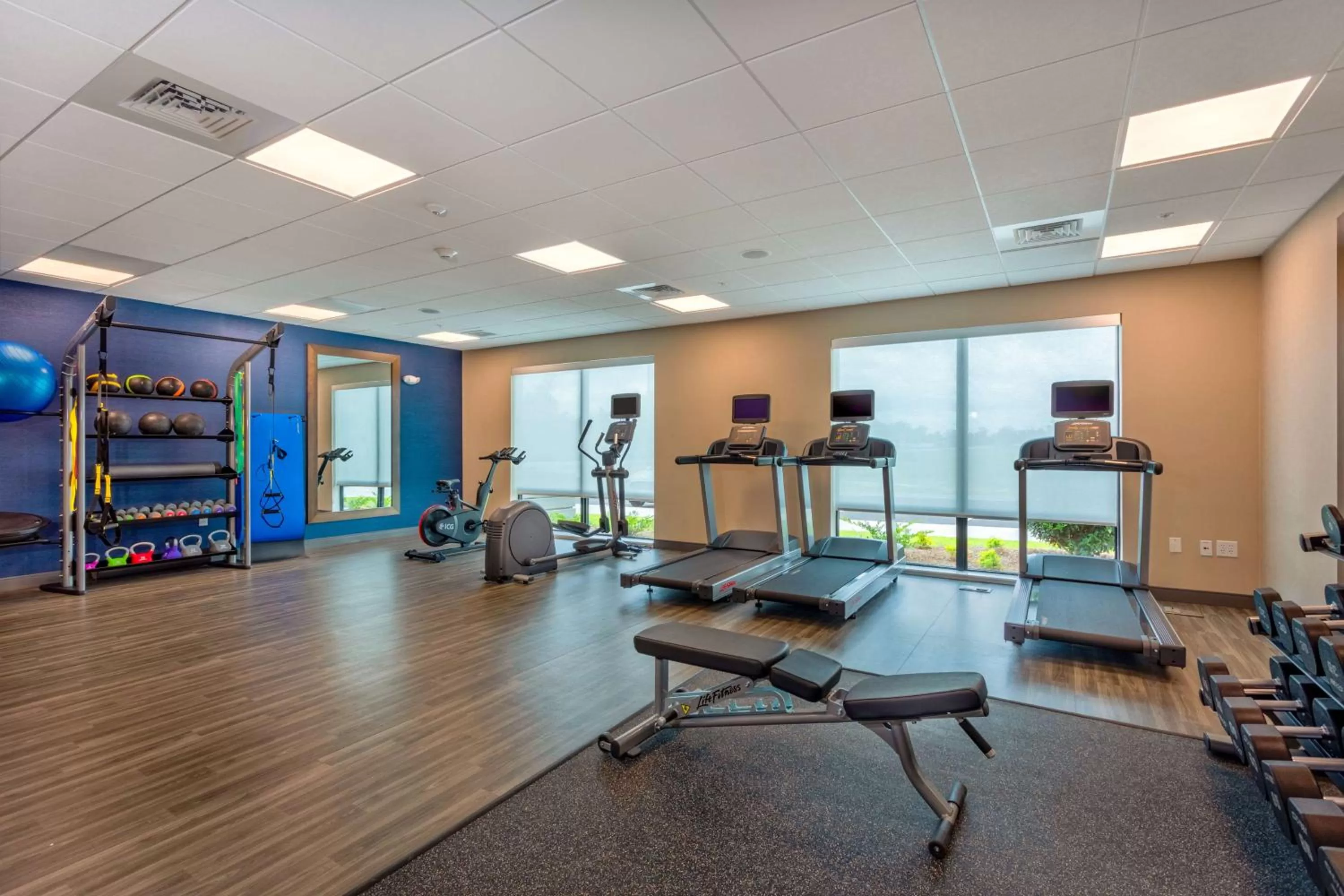 Fitness centre/facilities in Hampton Inn Marianna I-10