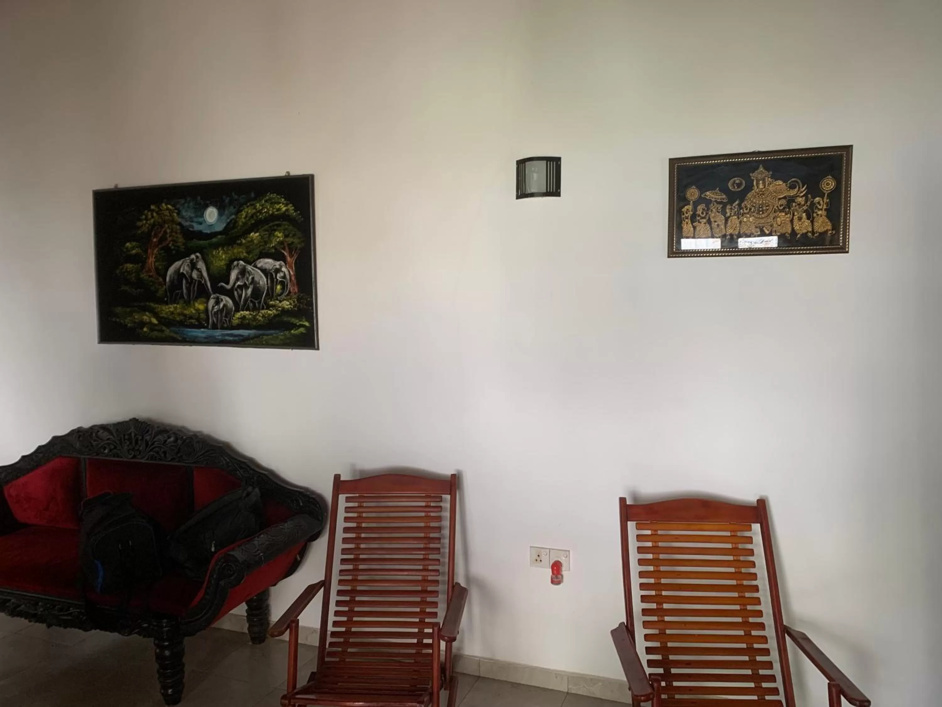 Living room in Villa DeLorenta