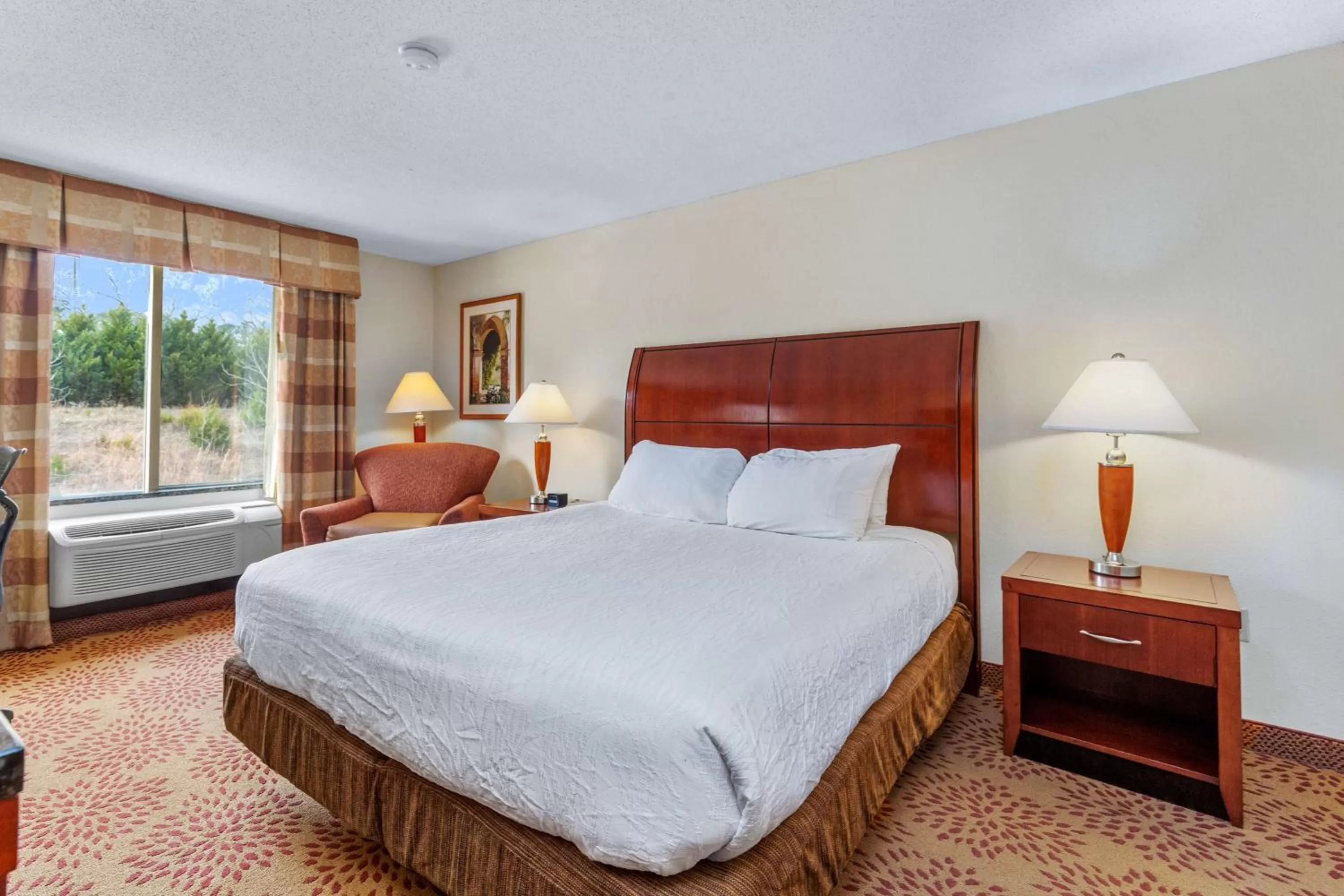 Bed in Hilton Garden Inn Starkville