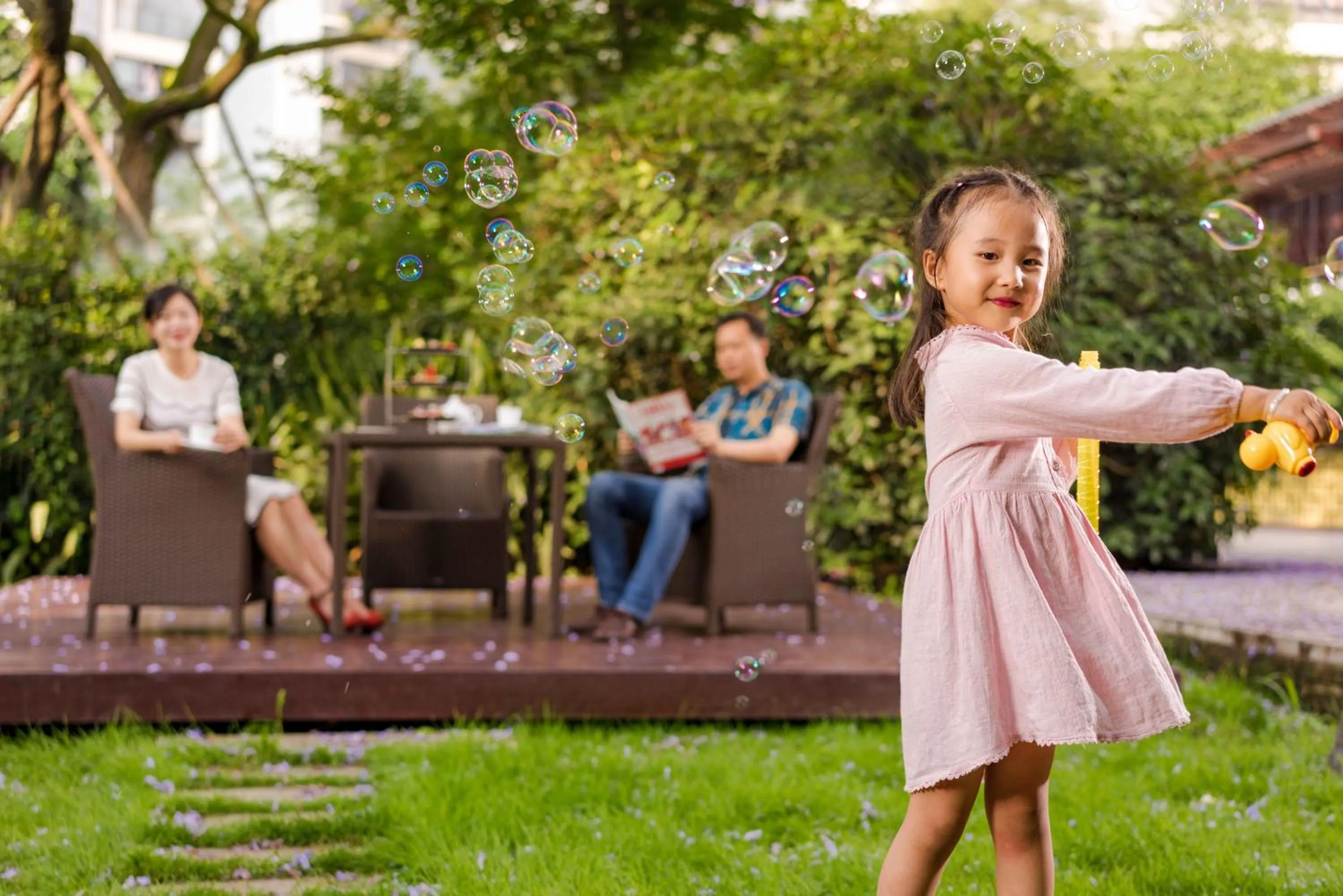 Garden in Felton Grand Hotel Chengdu