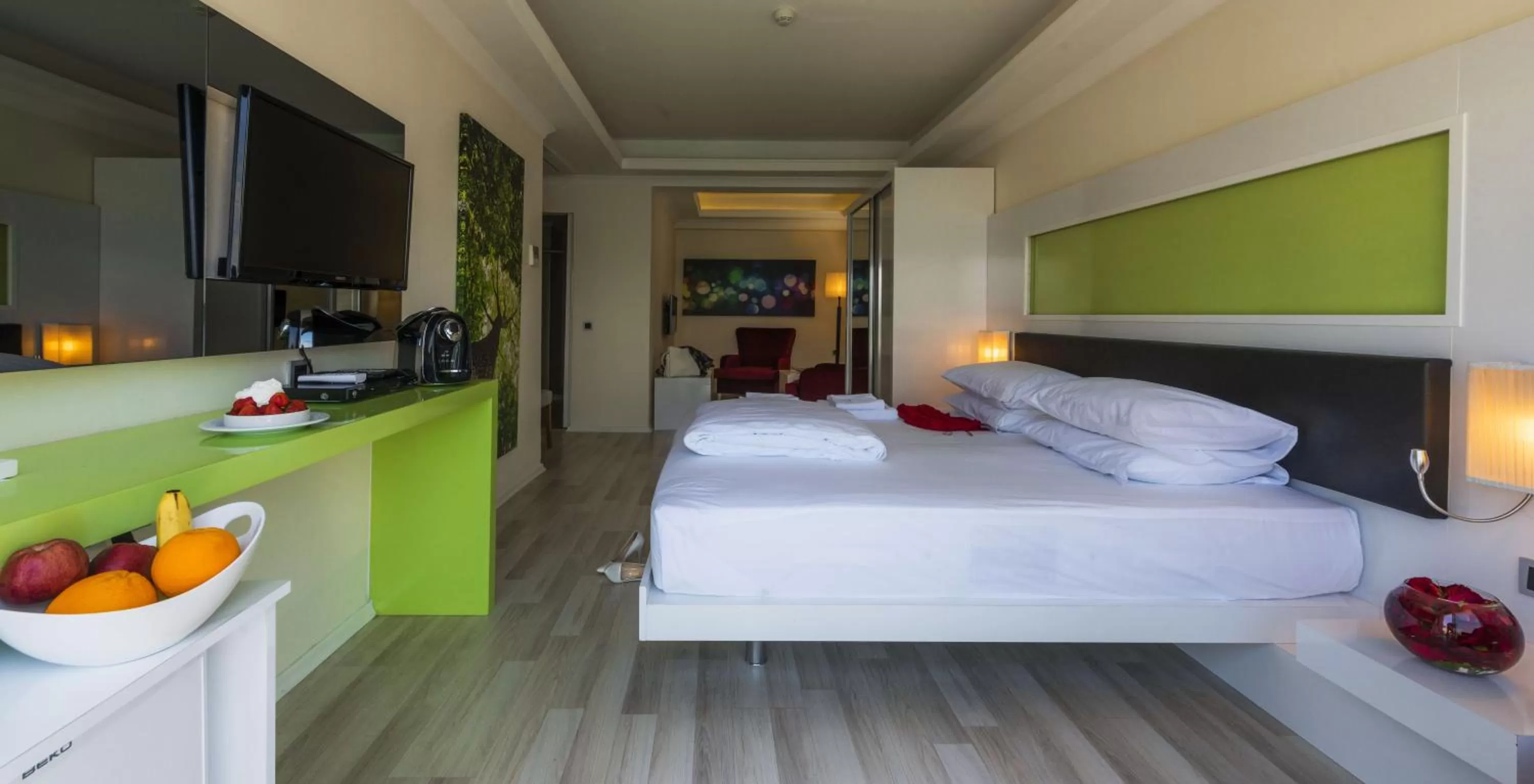 Bed in Orka Boutique Hotel