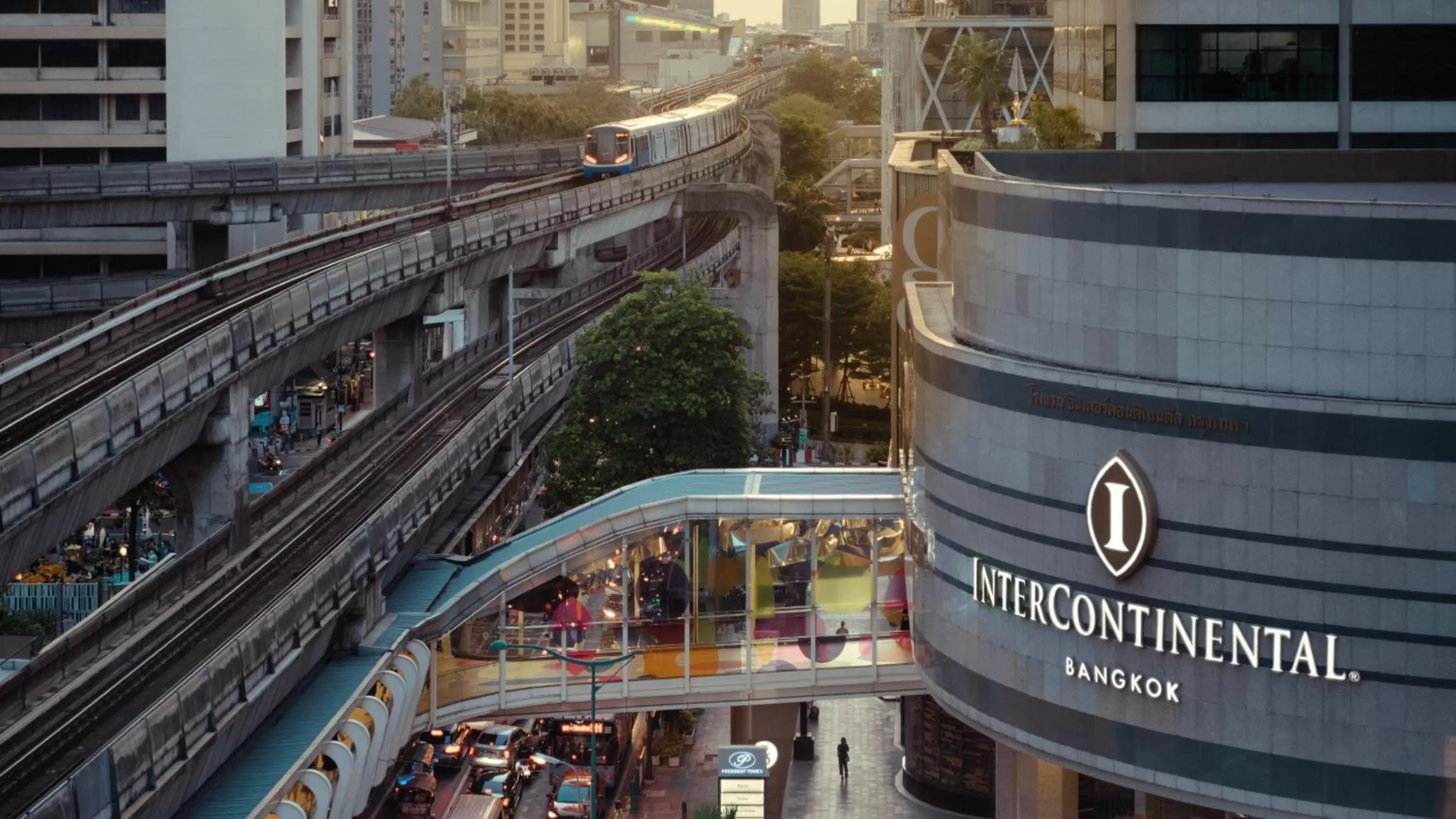 Property building in InterContinental Bangkok by IHG