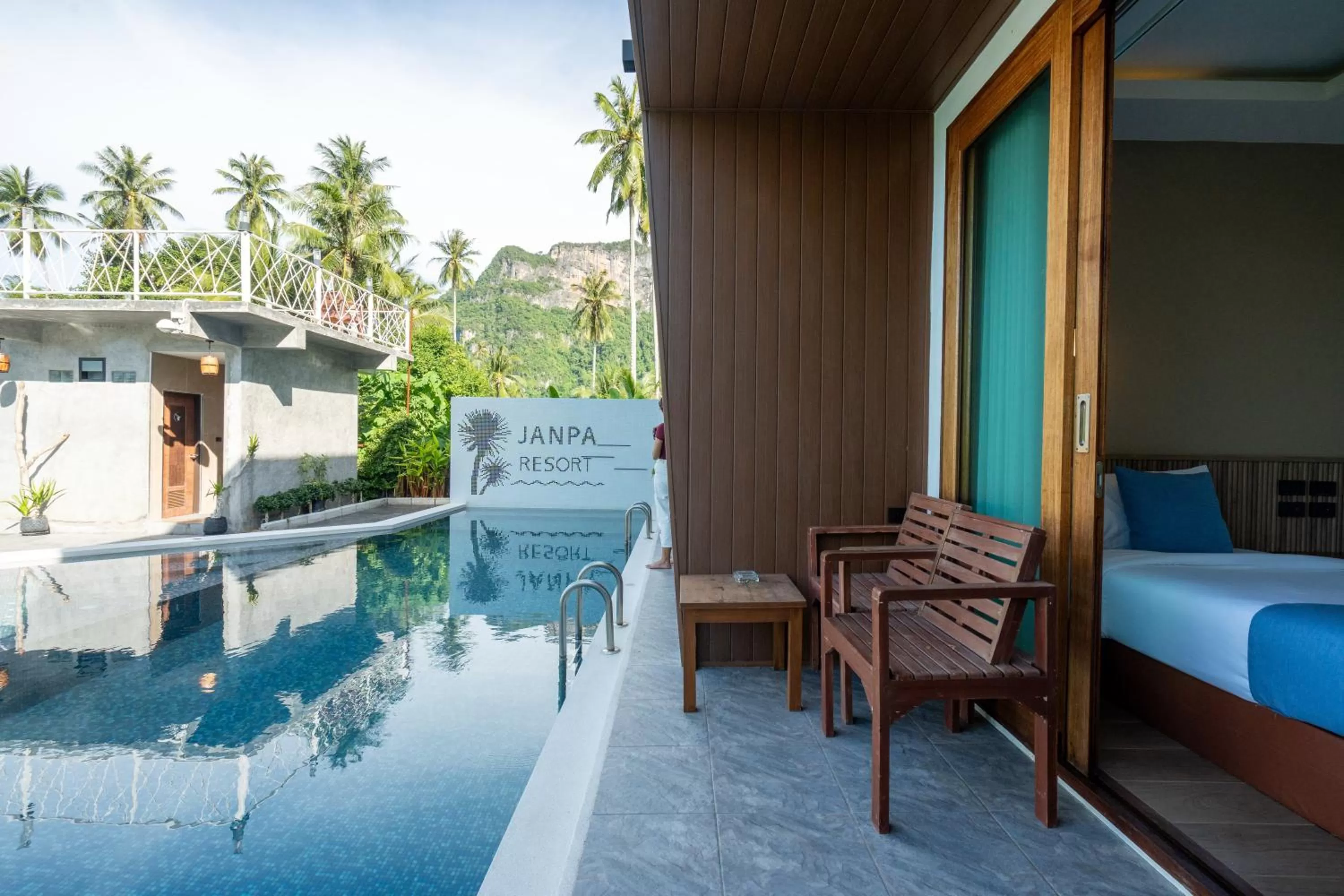 Balcony/Terrace in Janpa Resort