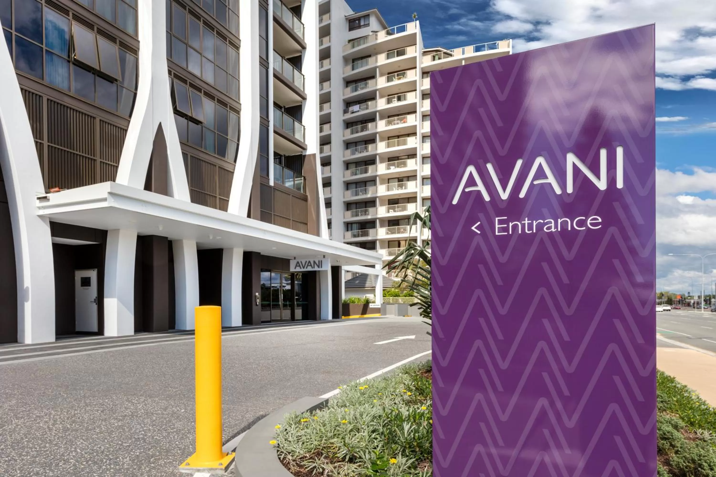 Facade/entrance in Avani Broadbeach Residences