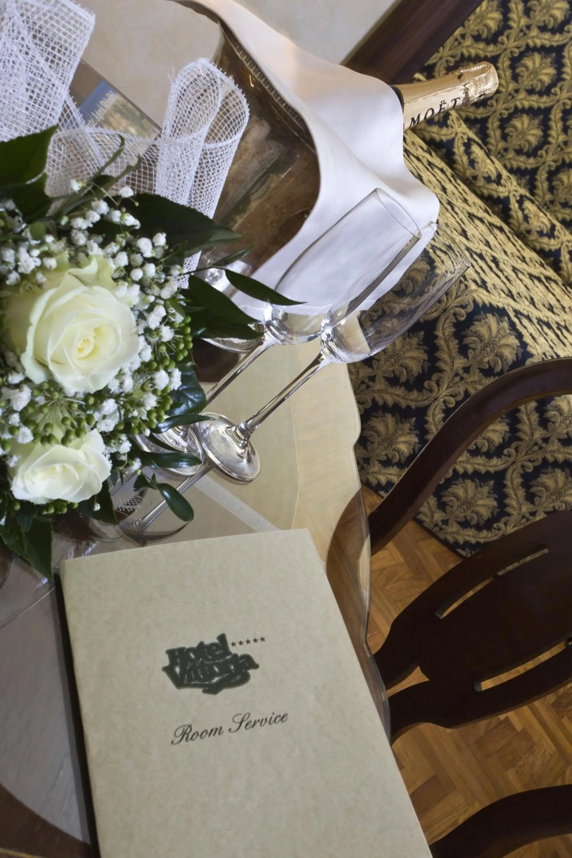 Decorative detail in Hotel Vittoria