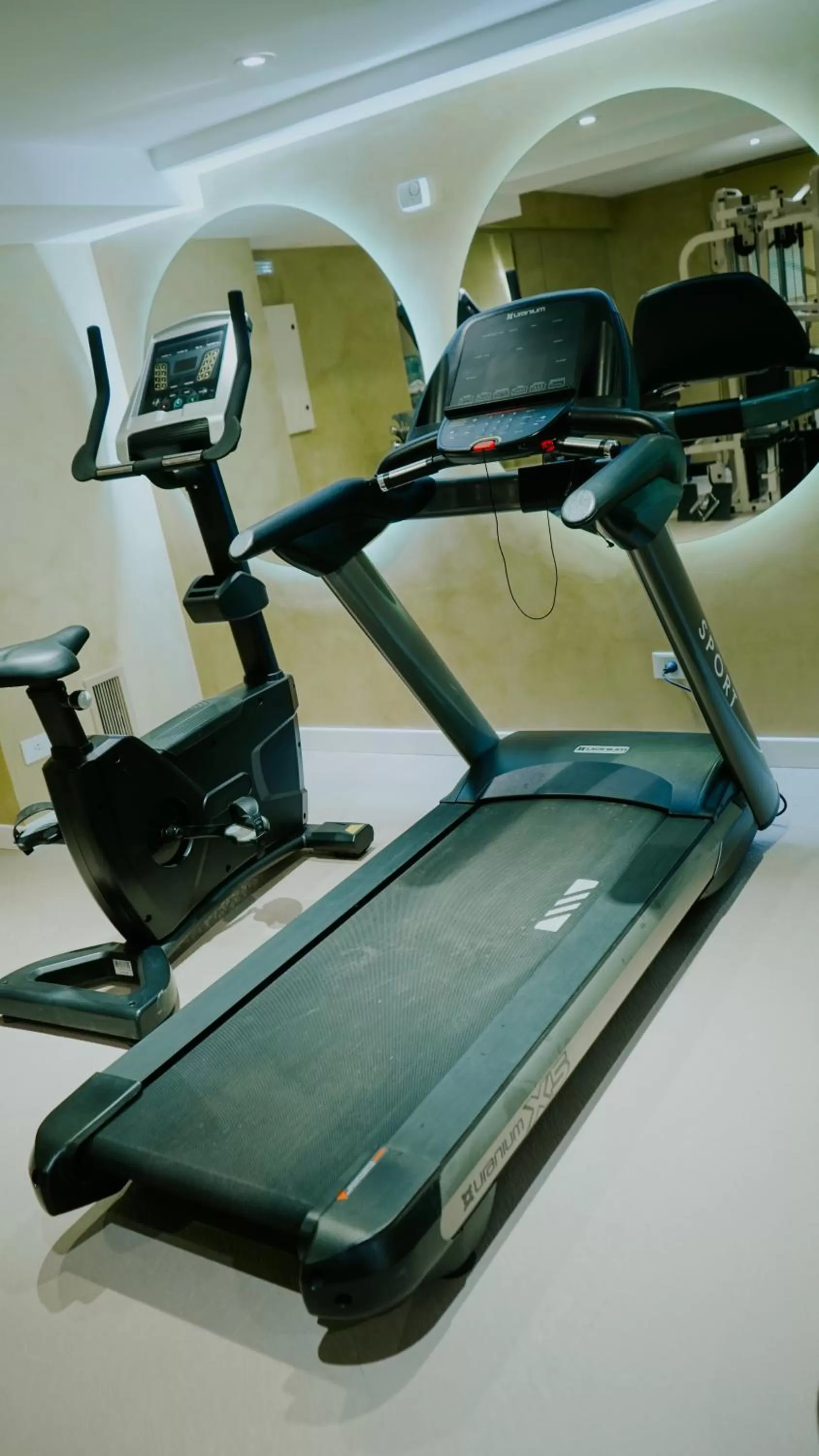 Fitness centre/facilities in Hotel Albatros