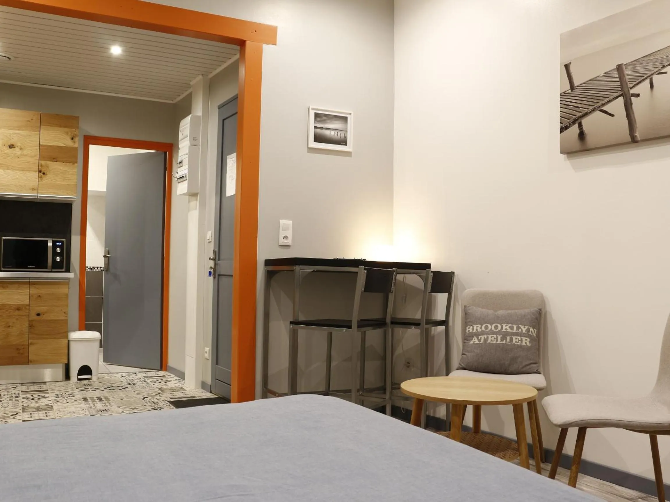 Bedroom, Bed in Trankil'Apparts Gare