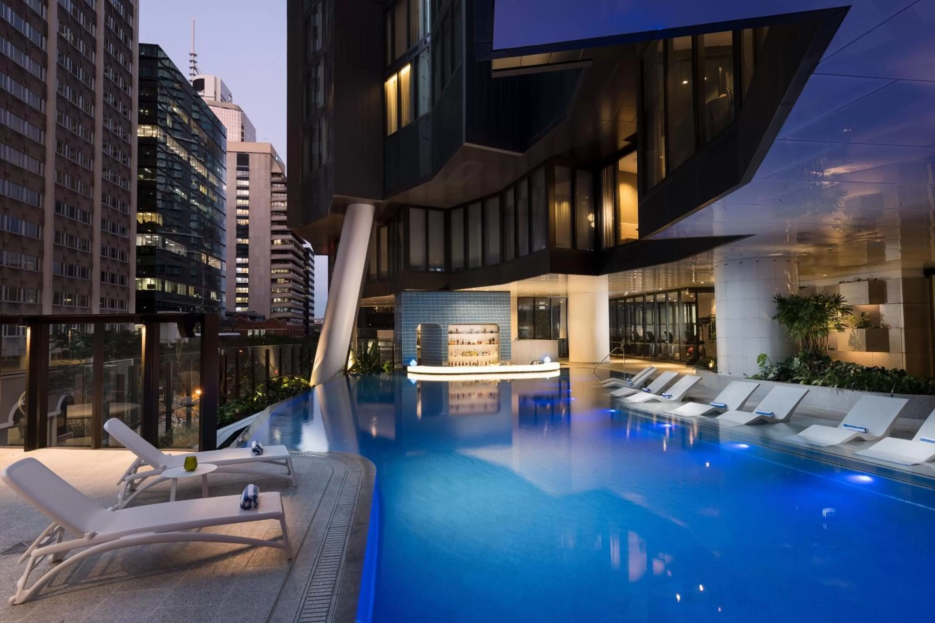 Swimming pool in The Westin Brisbane