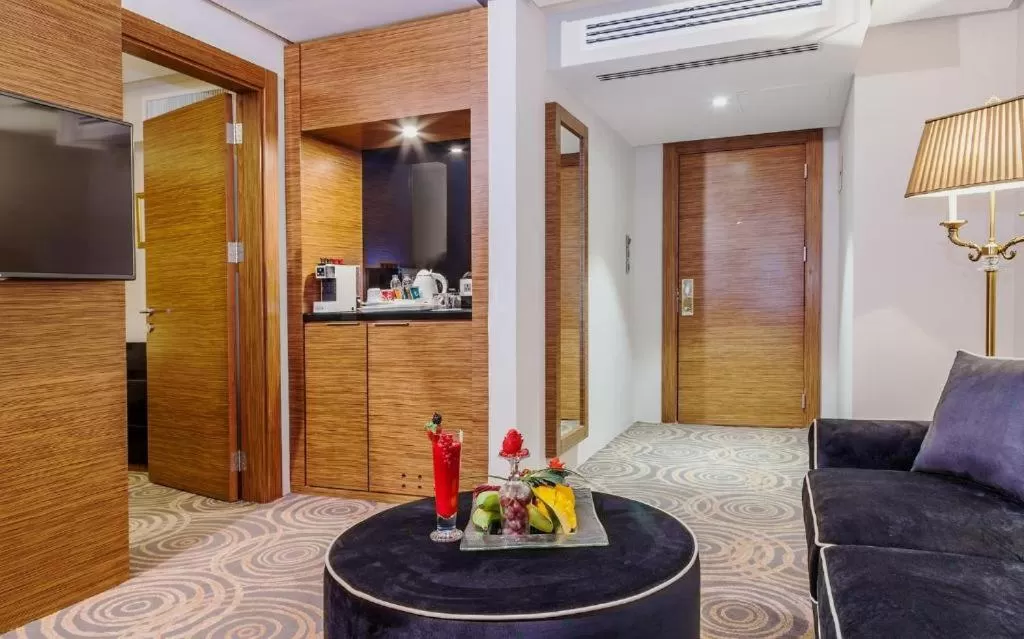 Living room in Harir Palace Hotel