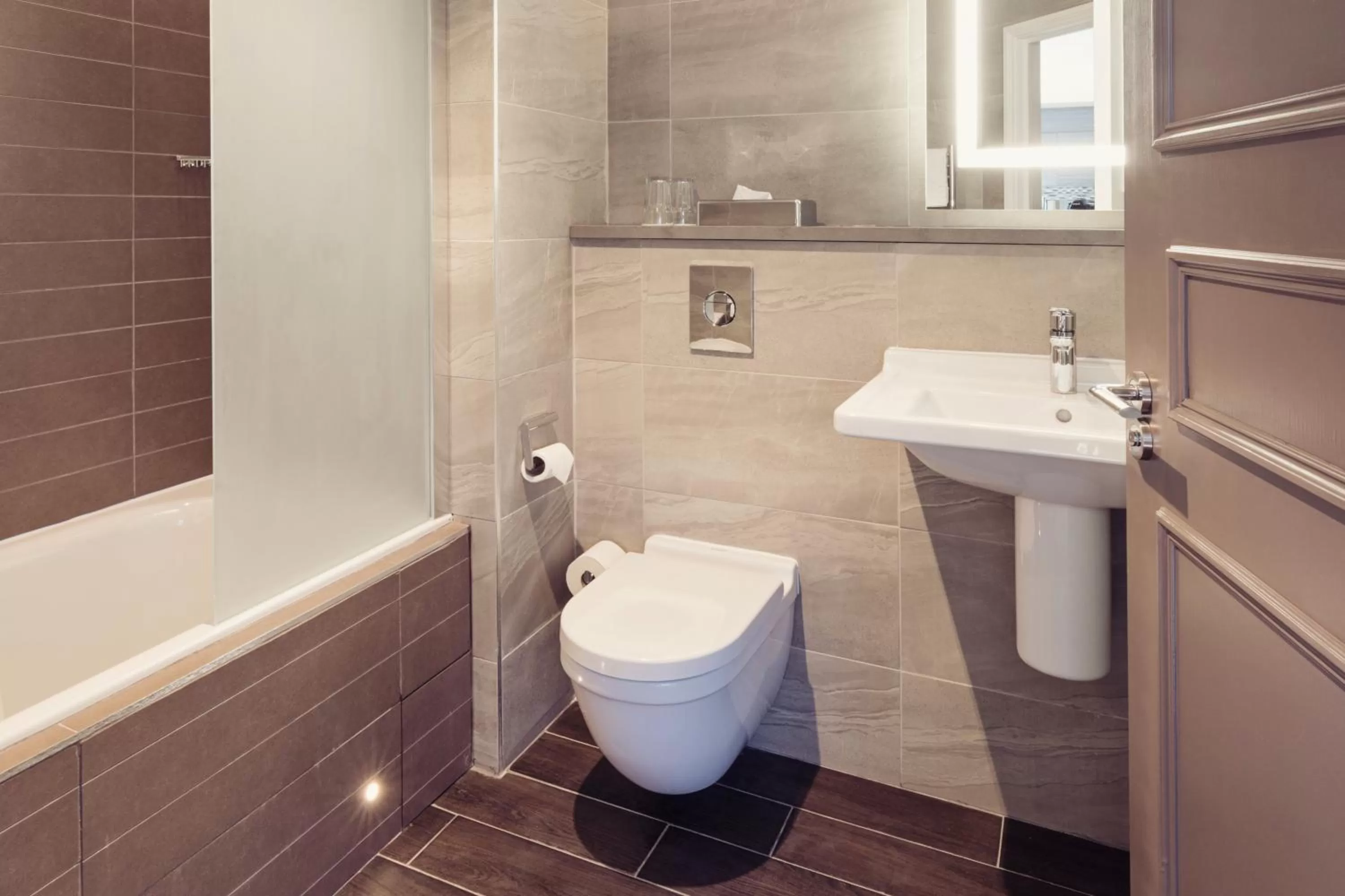 Bathroom in Abbey House Hotel