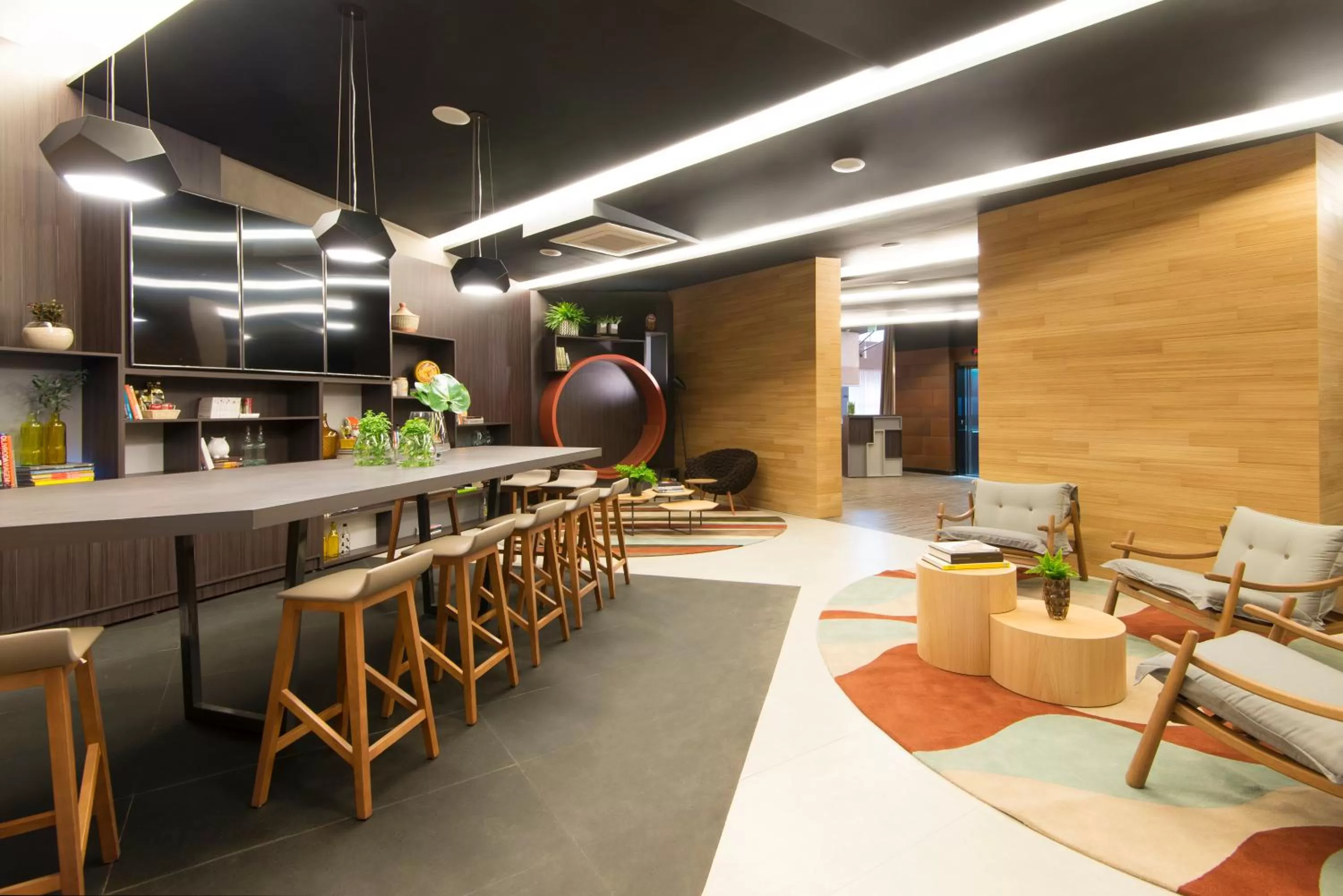 Lounge or bar in Novotel São Paulo Berrini