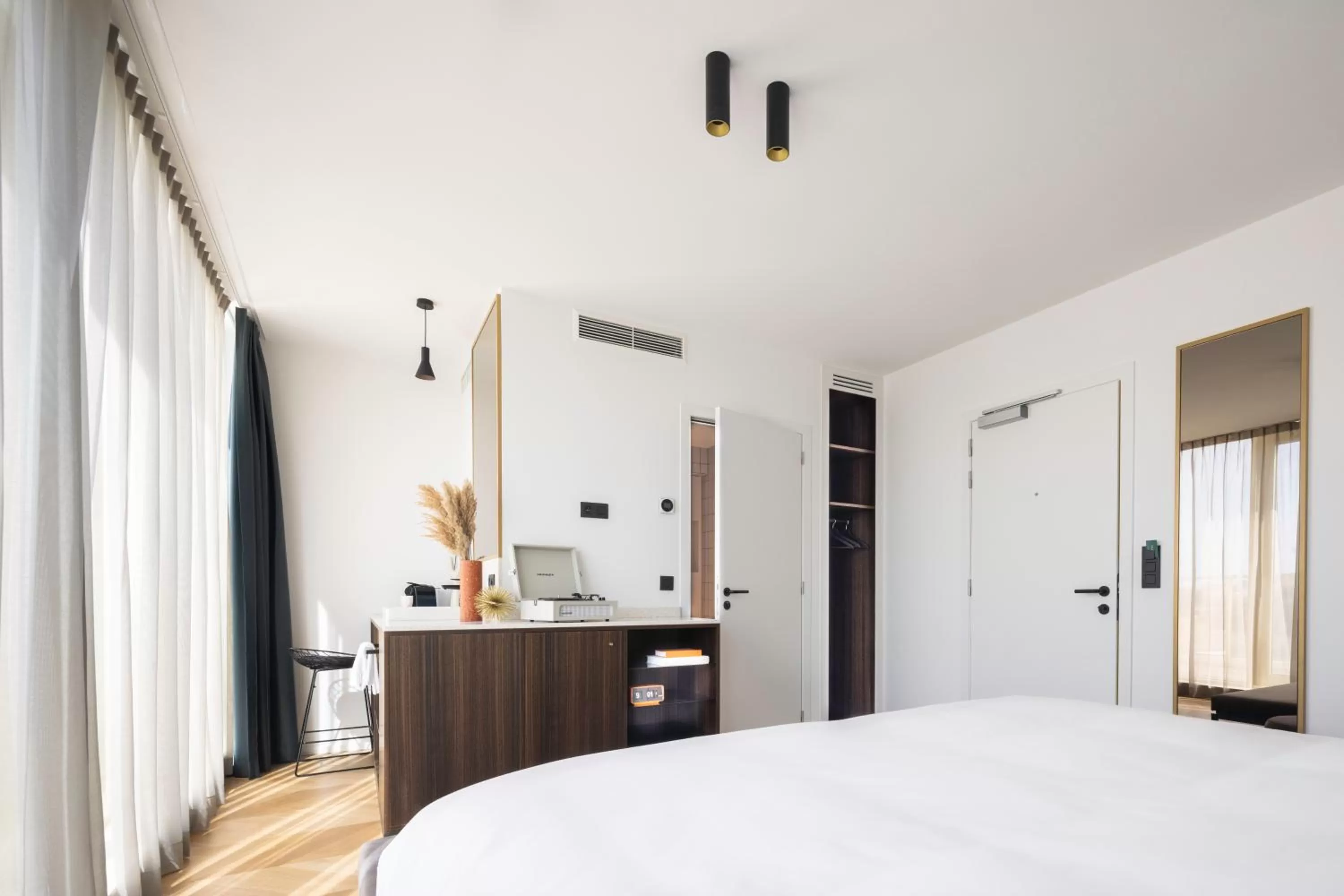 Bed in Yalo Urban Boutique Hotel Gent