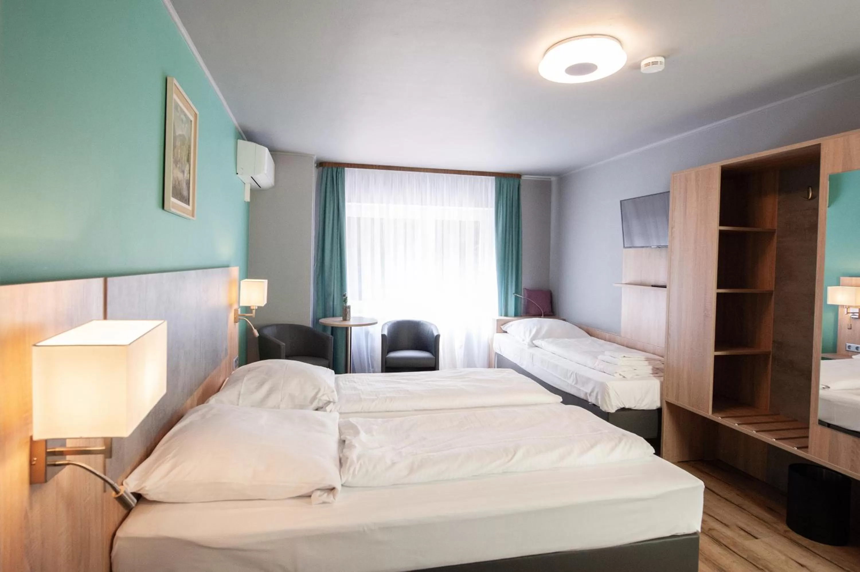 Bed in Hotel Blüchertal