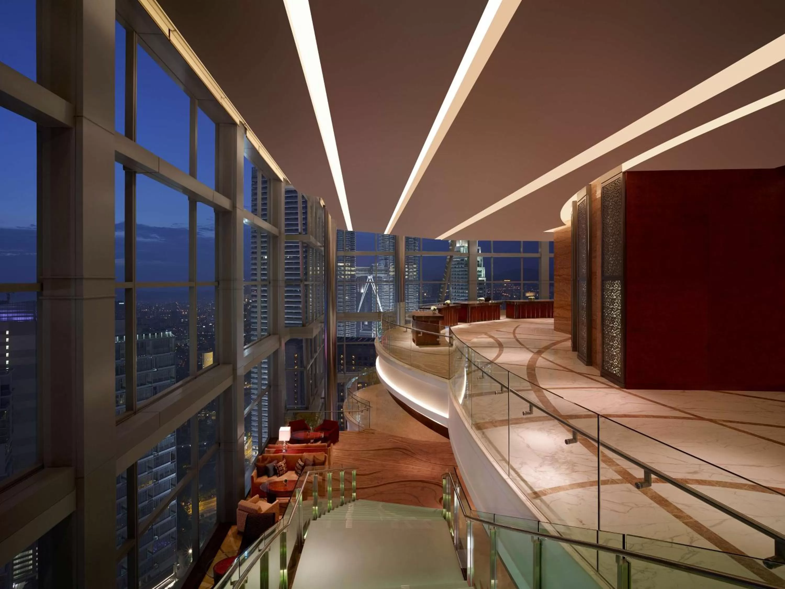 Lobby or reception in Grand Hyatt Kuala Lumpur