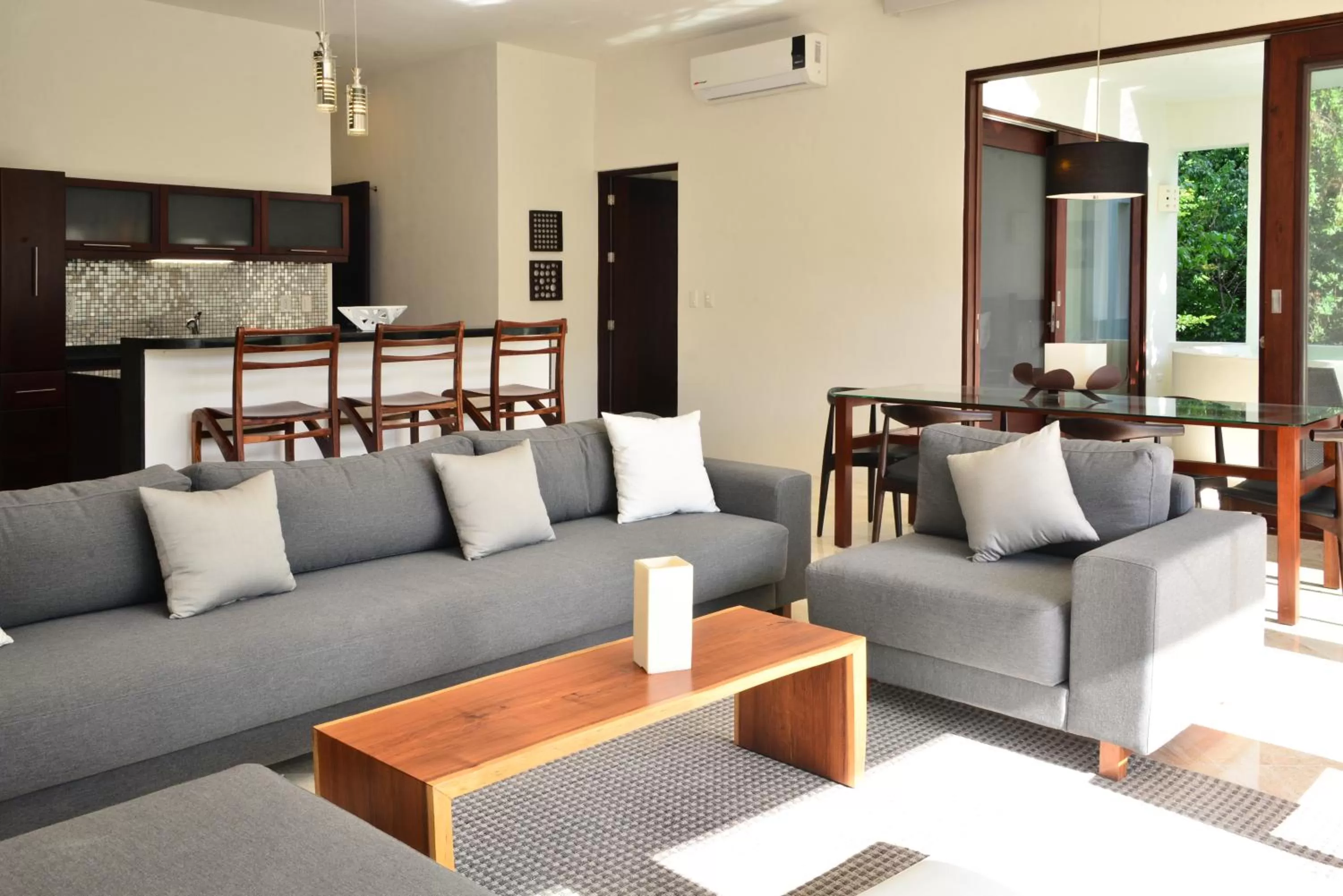 Kitchen or kitchenette in Intima Resort Tulum Adults Only (Clothing Optional)