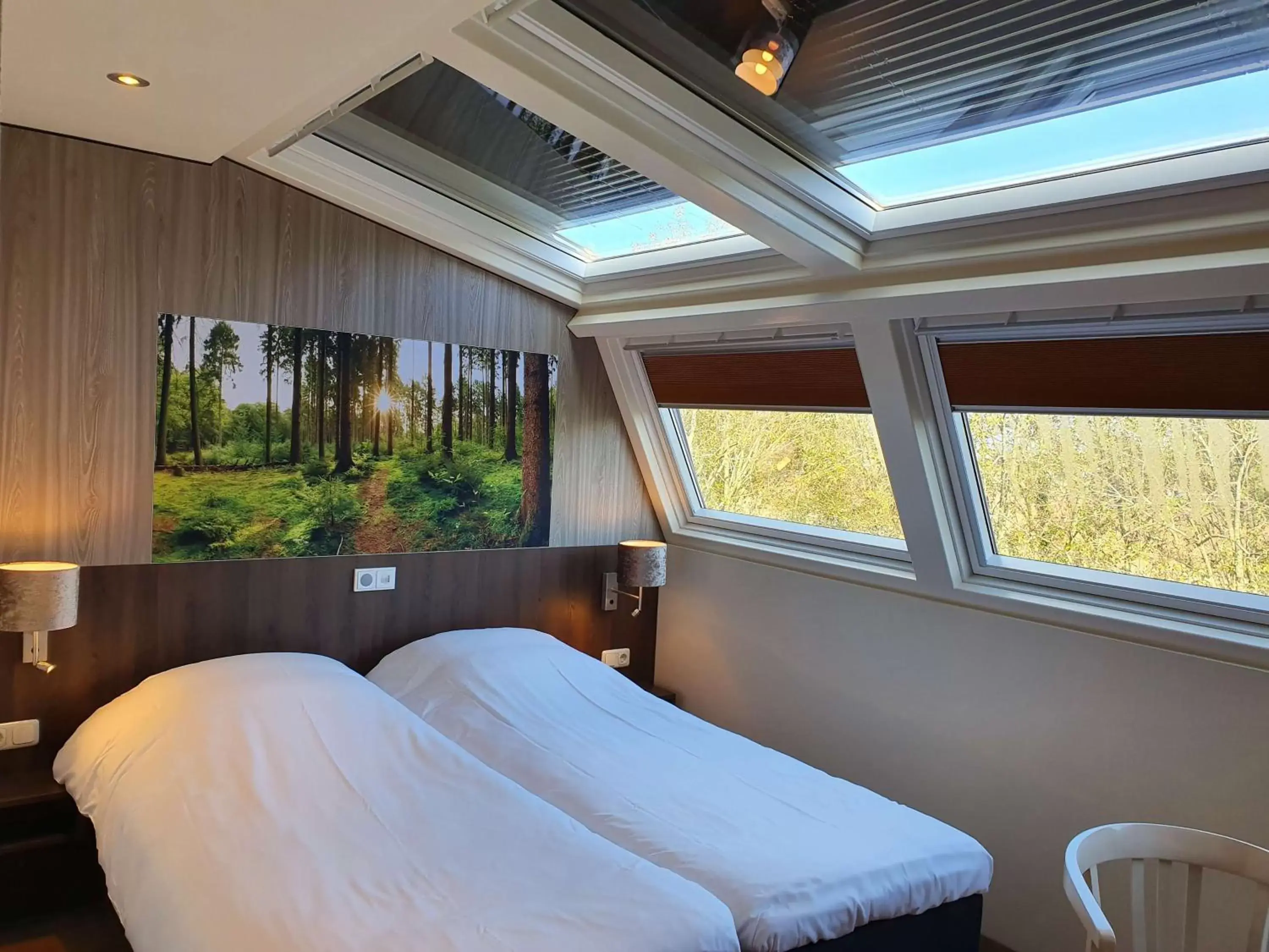 Twin Room with Sky View in Best Western Hotel Slenaken Twin Room with Sky View in Best Western Hotel Slenaken