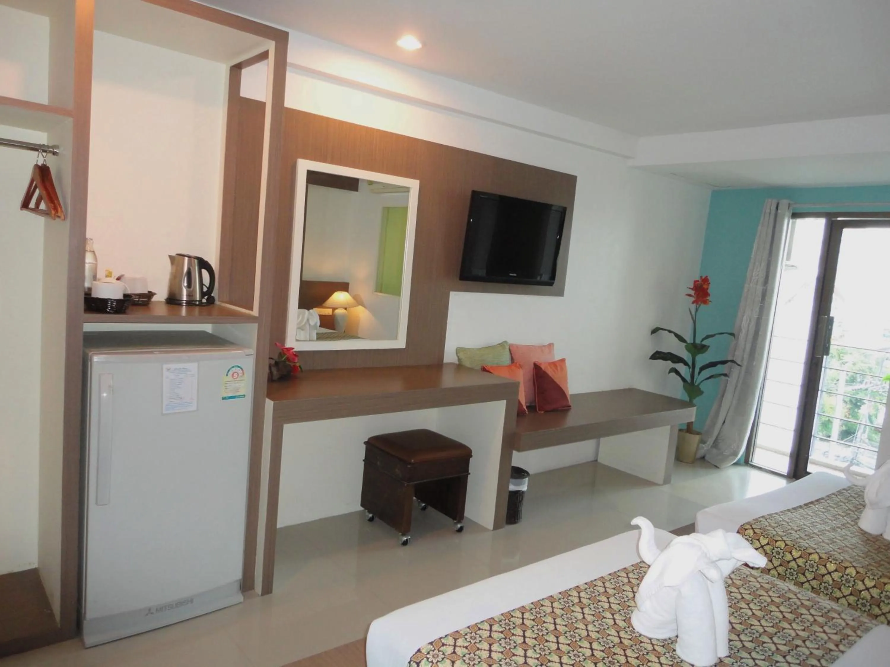 TV and multimedia, Bed in La Moon At Phuket - SHA Extra Plus