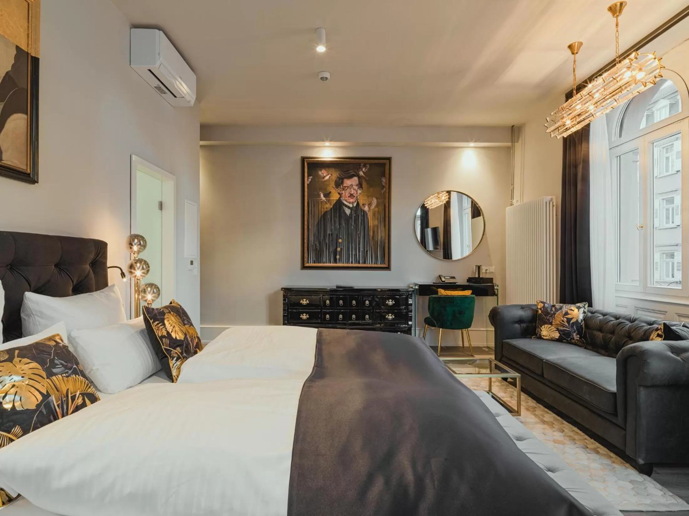 Bed in BS Boutique Hotel