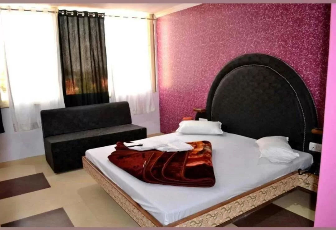 Bed in Hotel Rock View