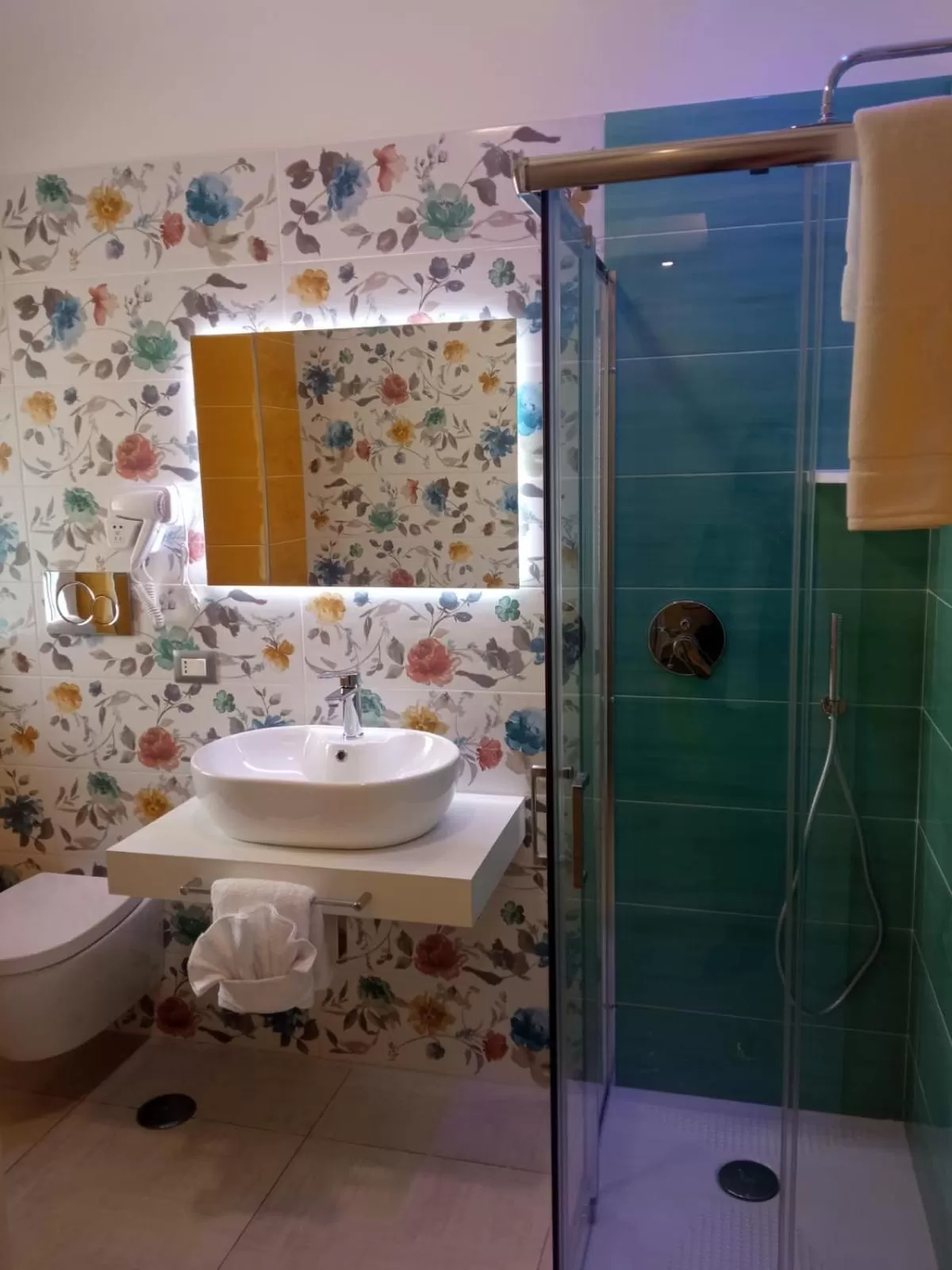 Shower in Rosy's House