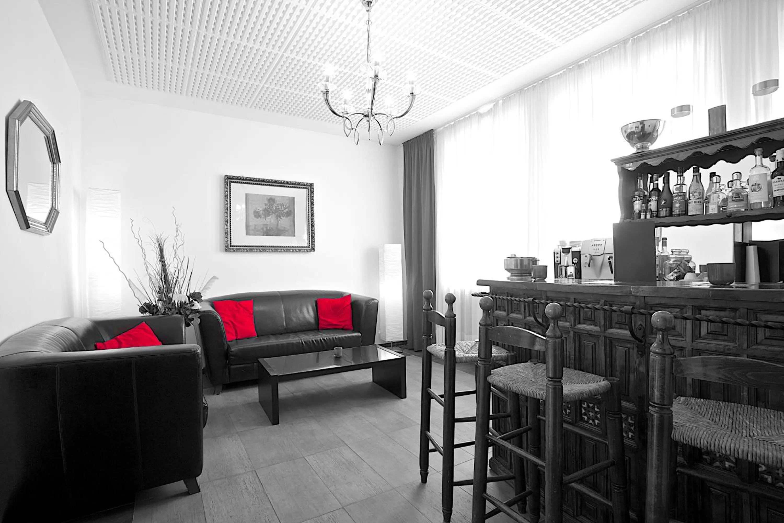 Lounge or bar in Hotel Carmen