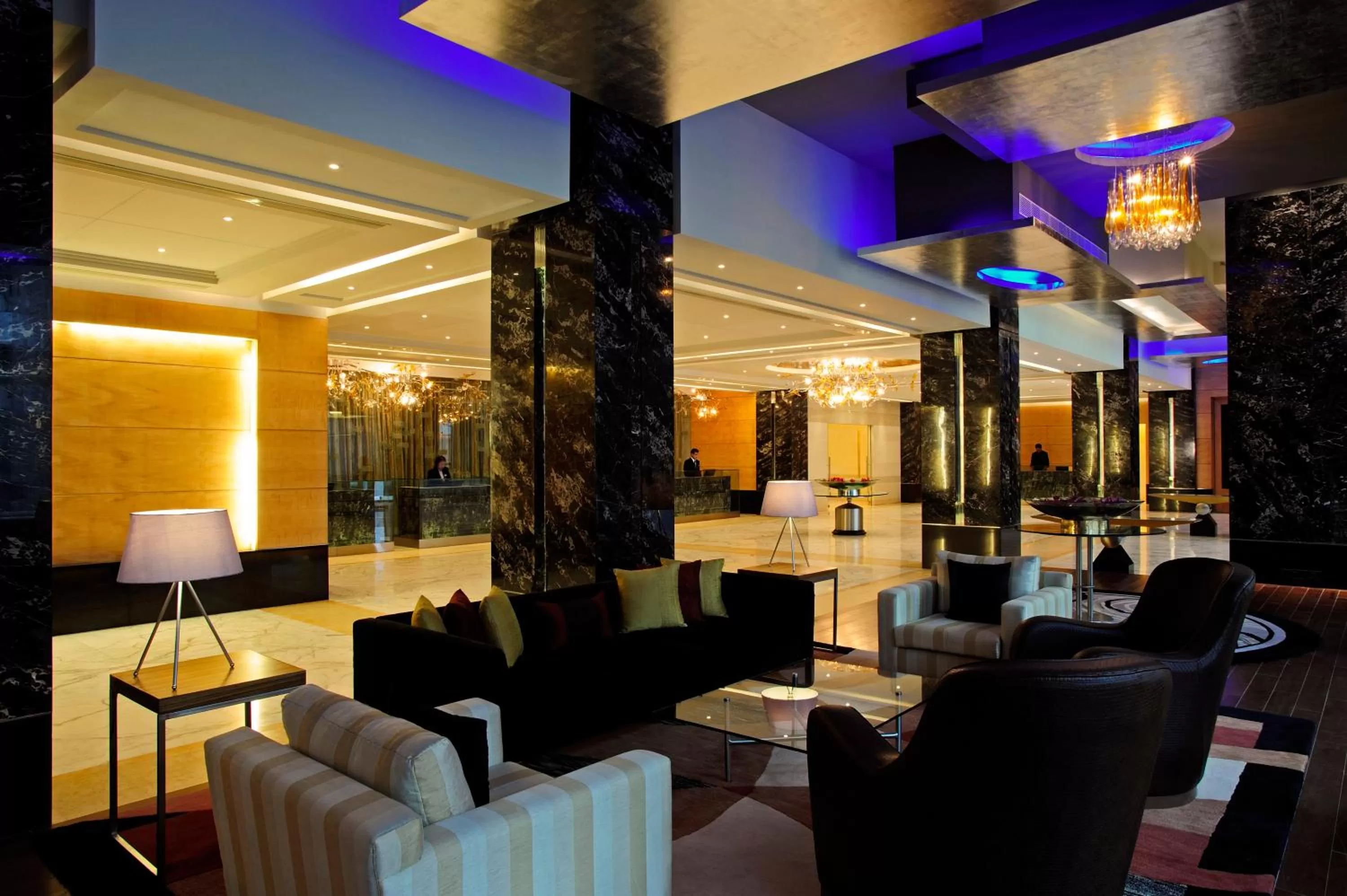 Lobby or reception in Taj Club House