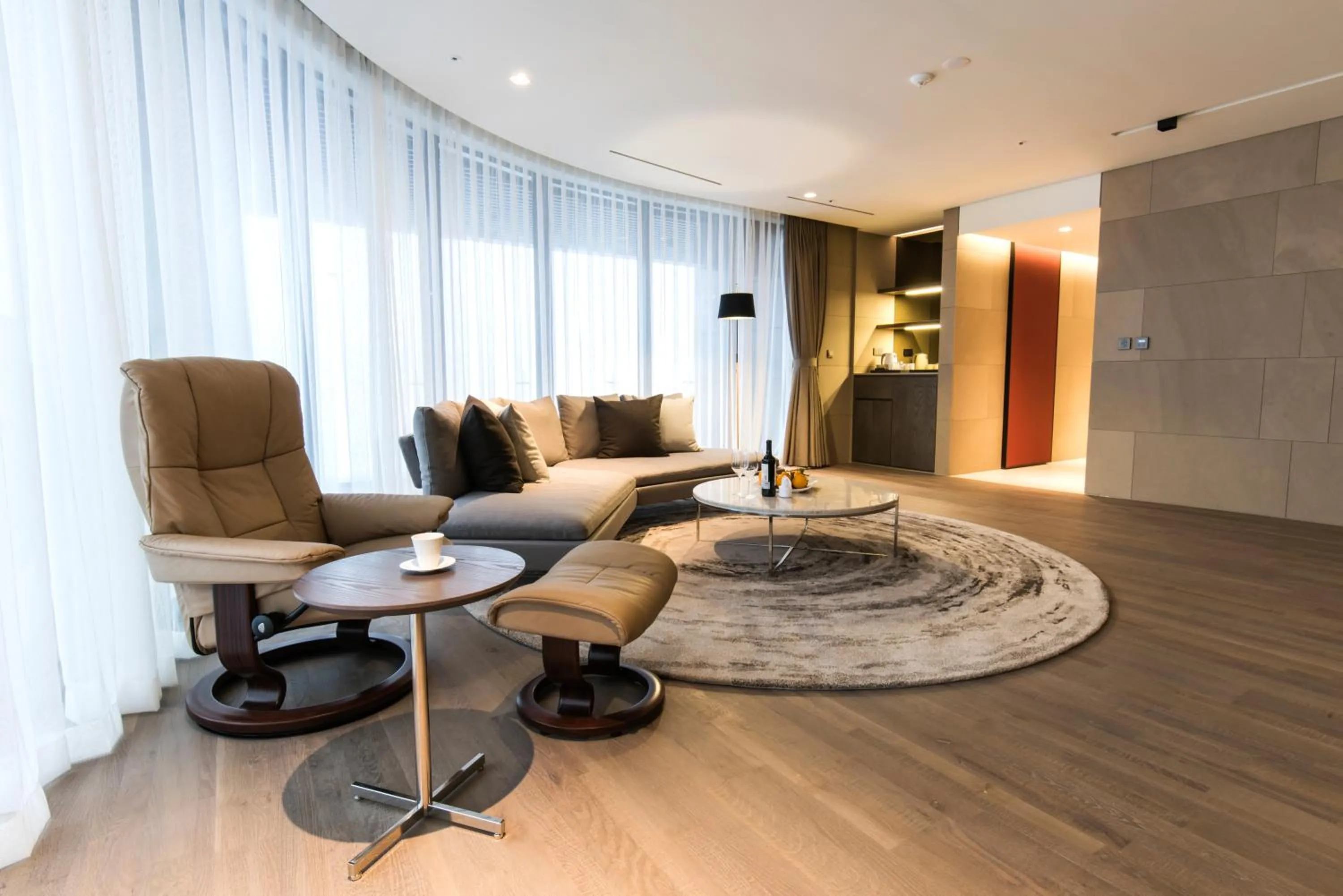 Living room in Hotel Nanta Jeju