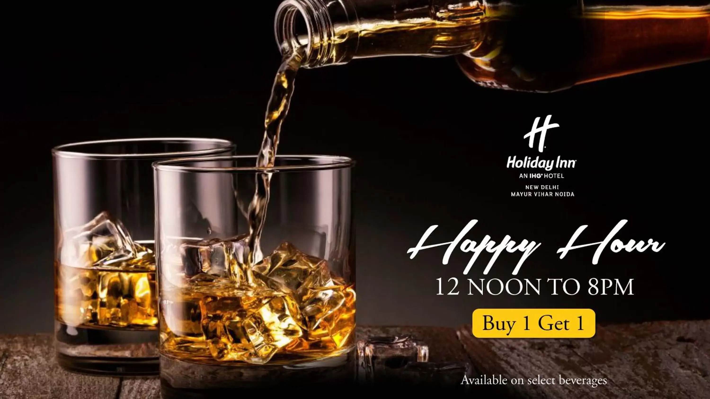 1 King Bed Standard Pool View with 02 Pints of Beer, 1+1 Offer on Select Alcoholic Beverages at a Restaurant from 11:00 hours to 20:00 hours in Holiday Inn New Delhi Mayur Vihar Noida, an IHG Hotel 1 King Bed Standard Pool View with 02 Pints of Beer, 1+1 Offer on Select Alcoholic Beverages at a Restaurant from 11:00 hours to 20:00 hours in Holiday Inn New Delhi Mayur Vihar Noida, an IHG Hotel