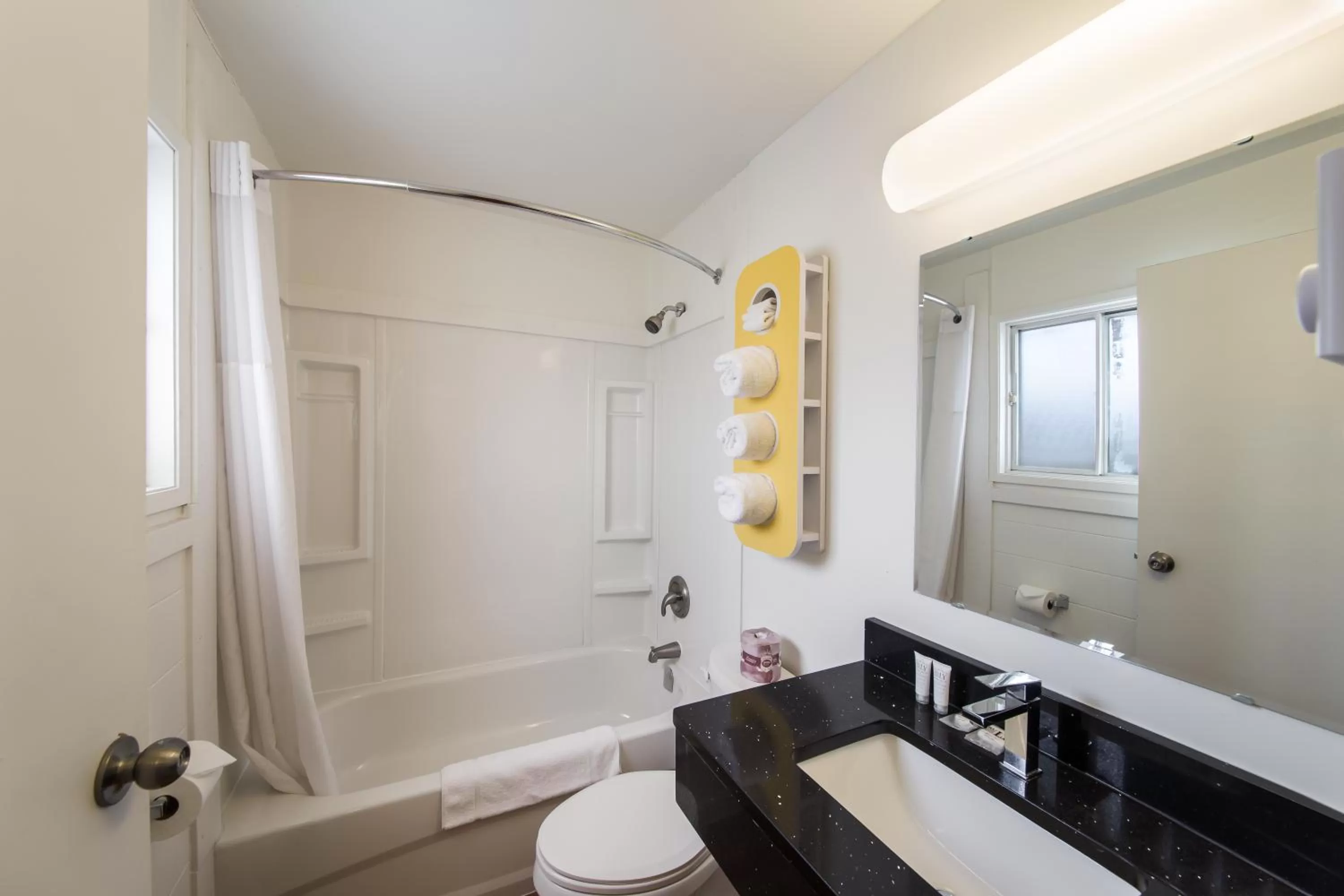 Bathroom in Motel 6-Cranbrook, BC