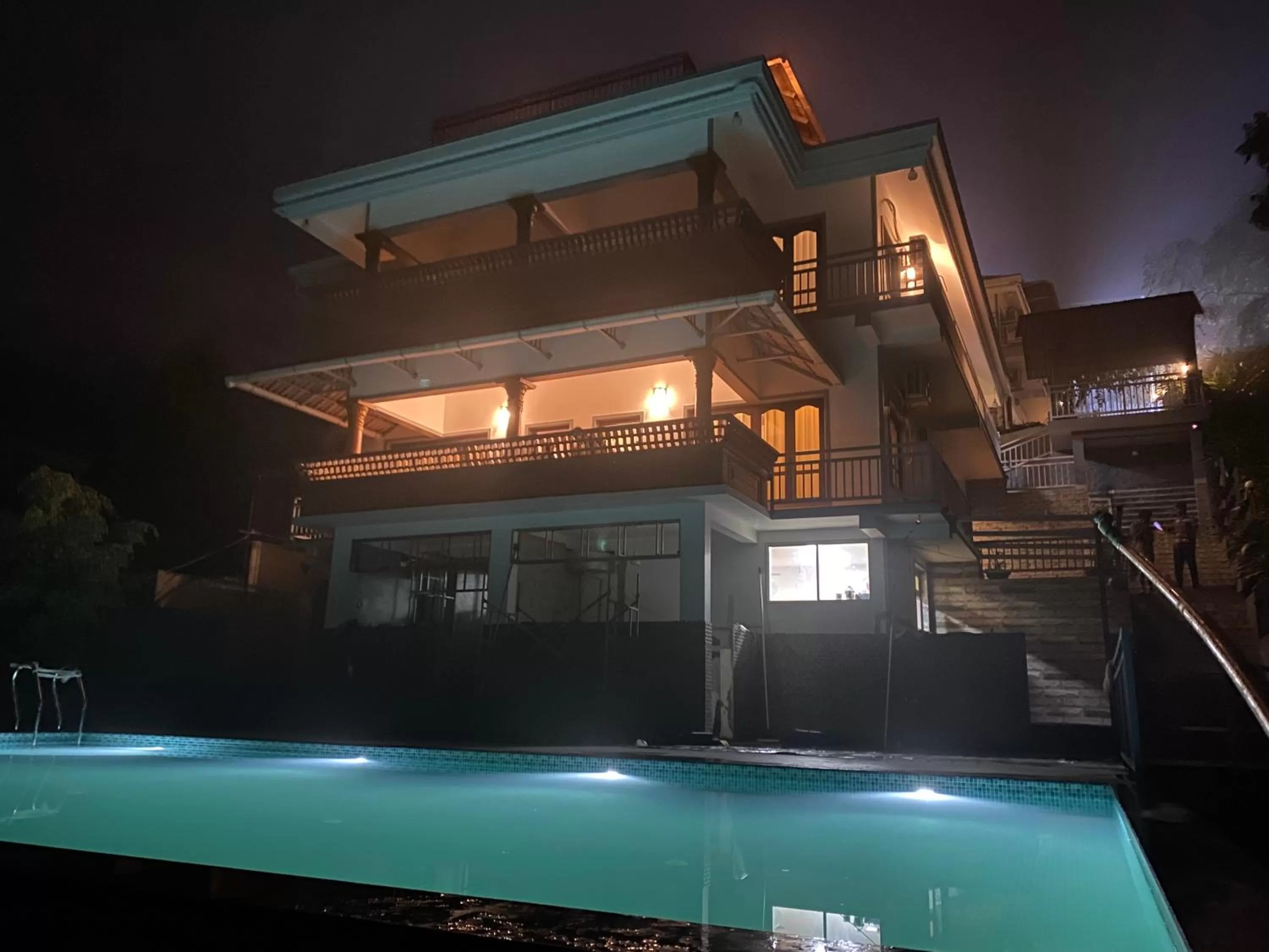 Pool view, Property Building in Zenha Resorts