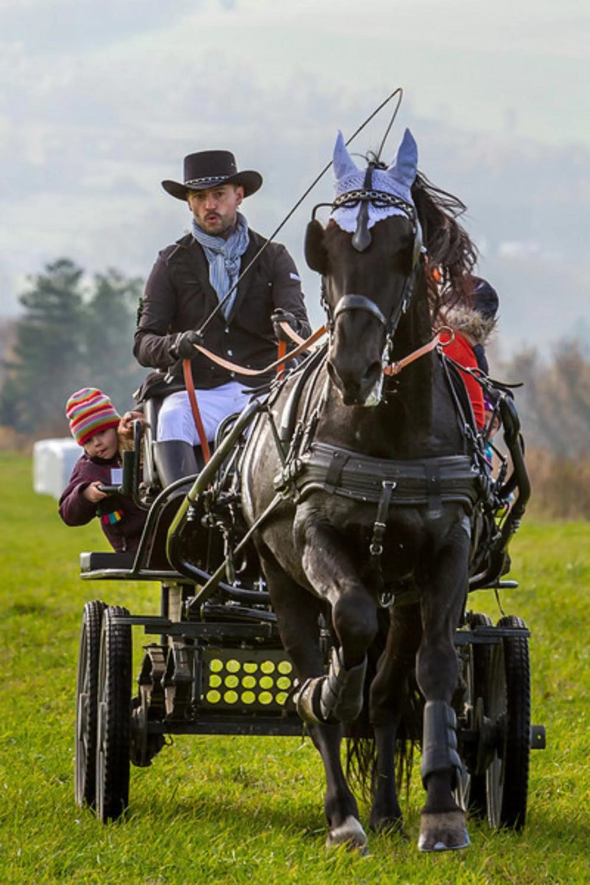 Horse-riding in Hotel Farma Vysoká
