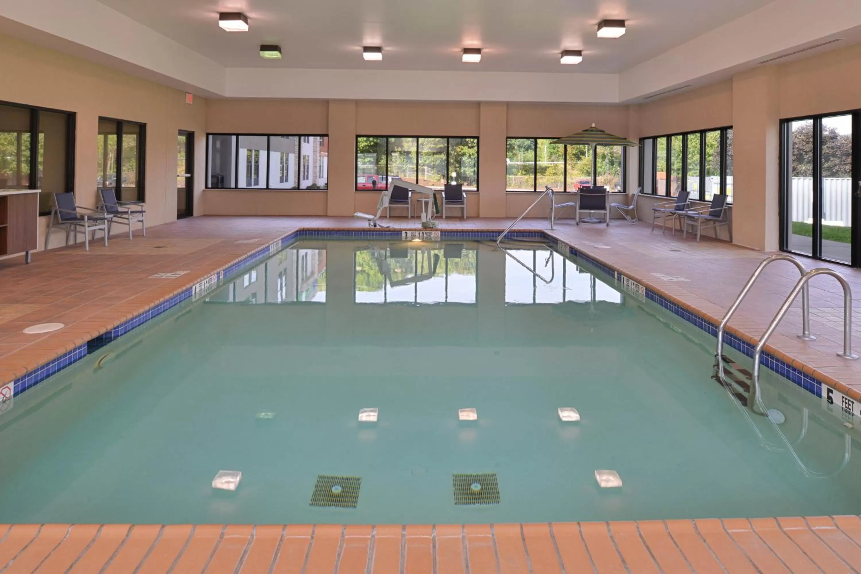 Swimming pool in Holiday Inn Express Olean by IHG